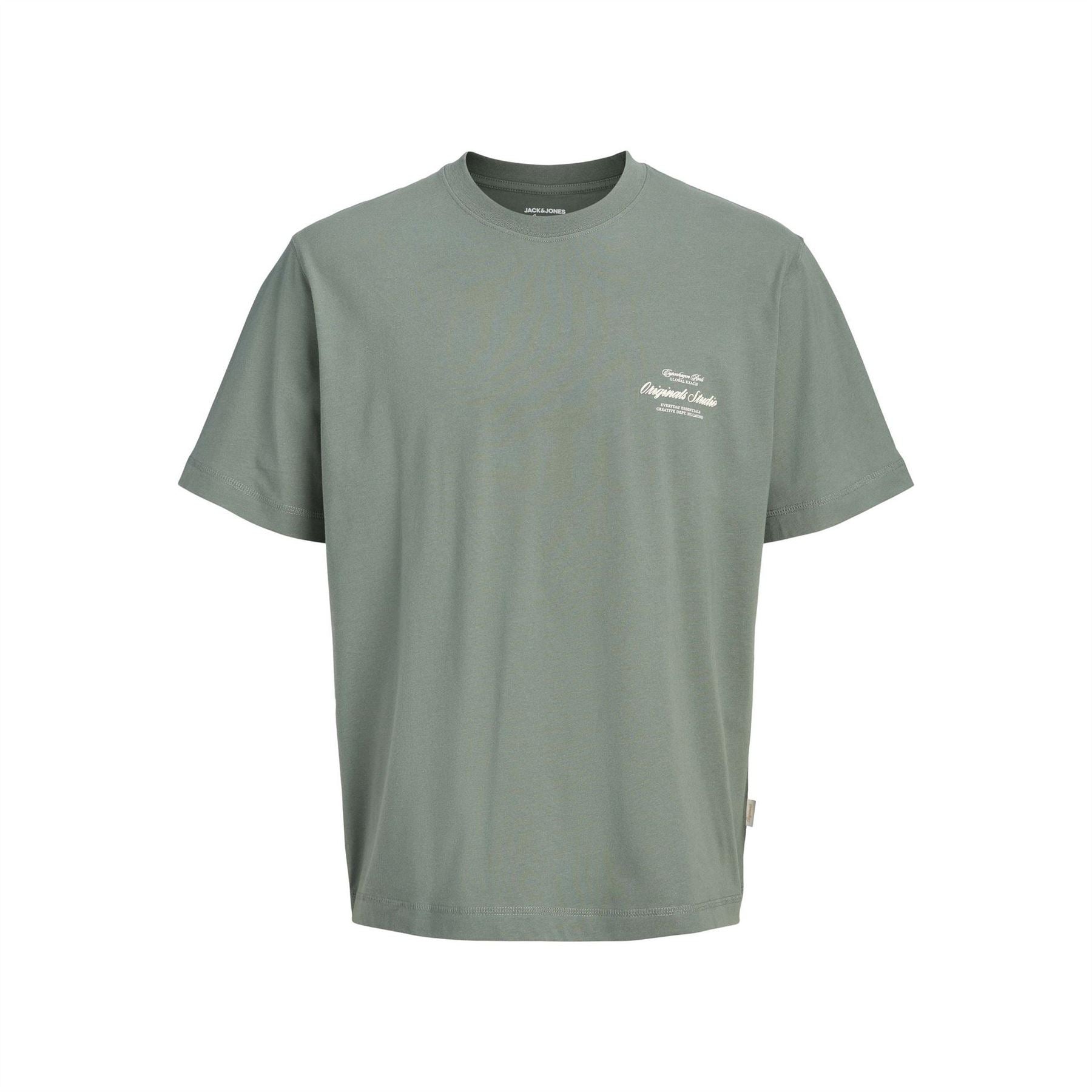 Jack and Jones Junior Lettering Graphic Crew Neck Short Sleeve T-Shirt