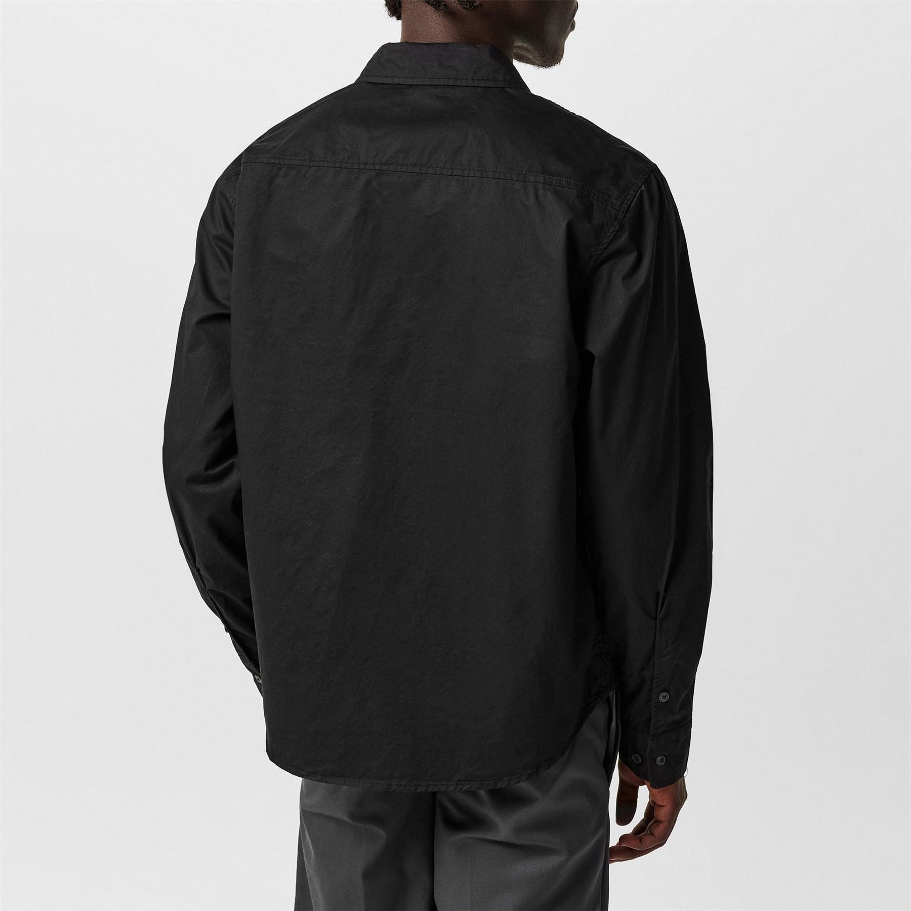 Firetrap  Essential Cotton Long Sleeve Zip Overshirt