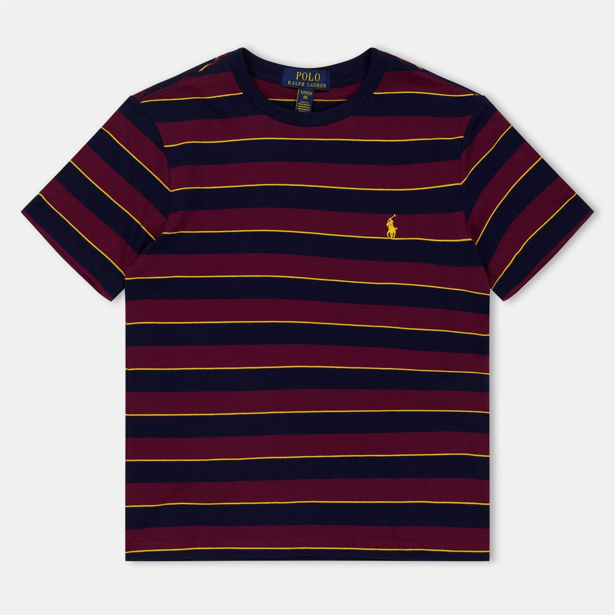 Polo Ralph Lauren Striped Crew Neck Short Sleeve T-Shirt
