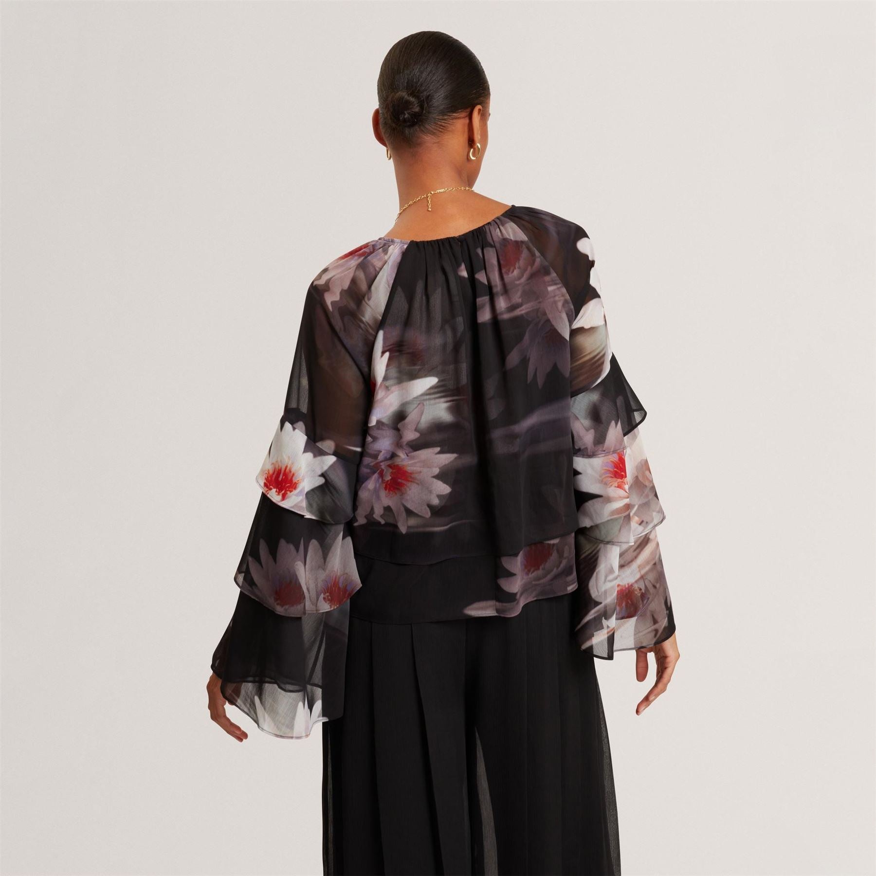 Ted Baker Vnk Ls Ruffletop