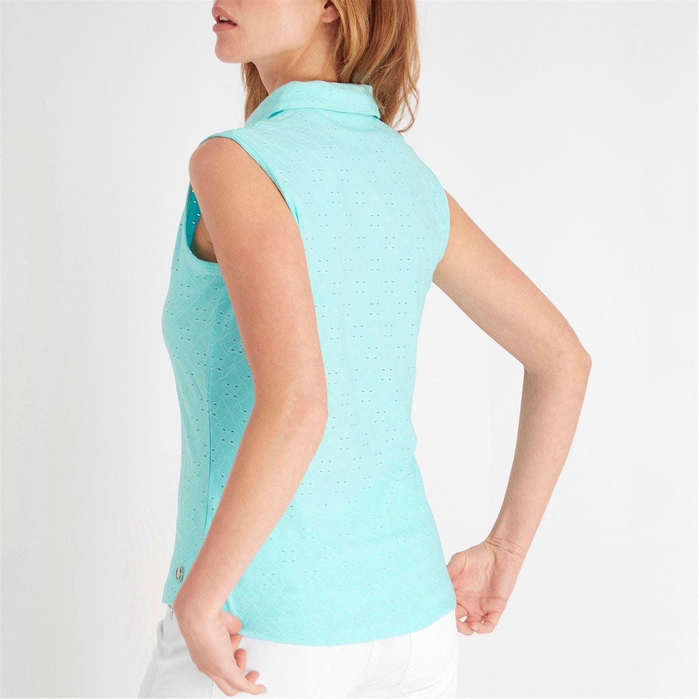 Calvin Klein Golf Sleeveless Performance Polo Shirt