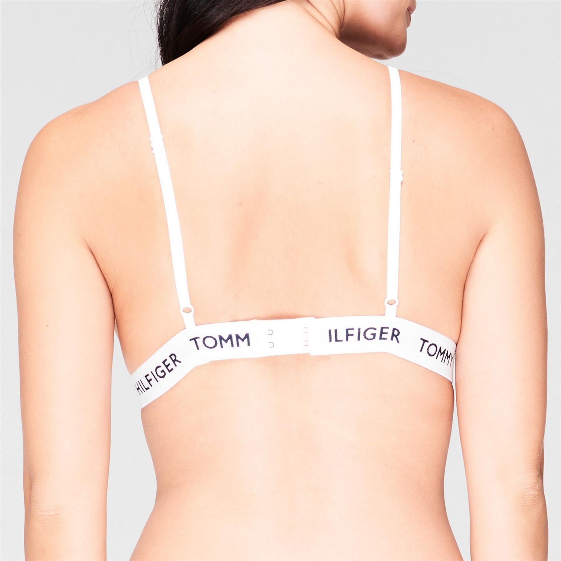 Tommy Hilfiger Cotton Padded Triangle Bra