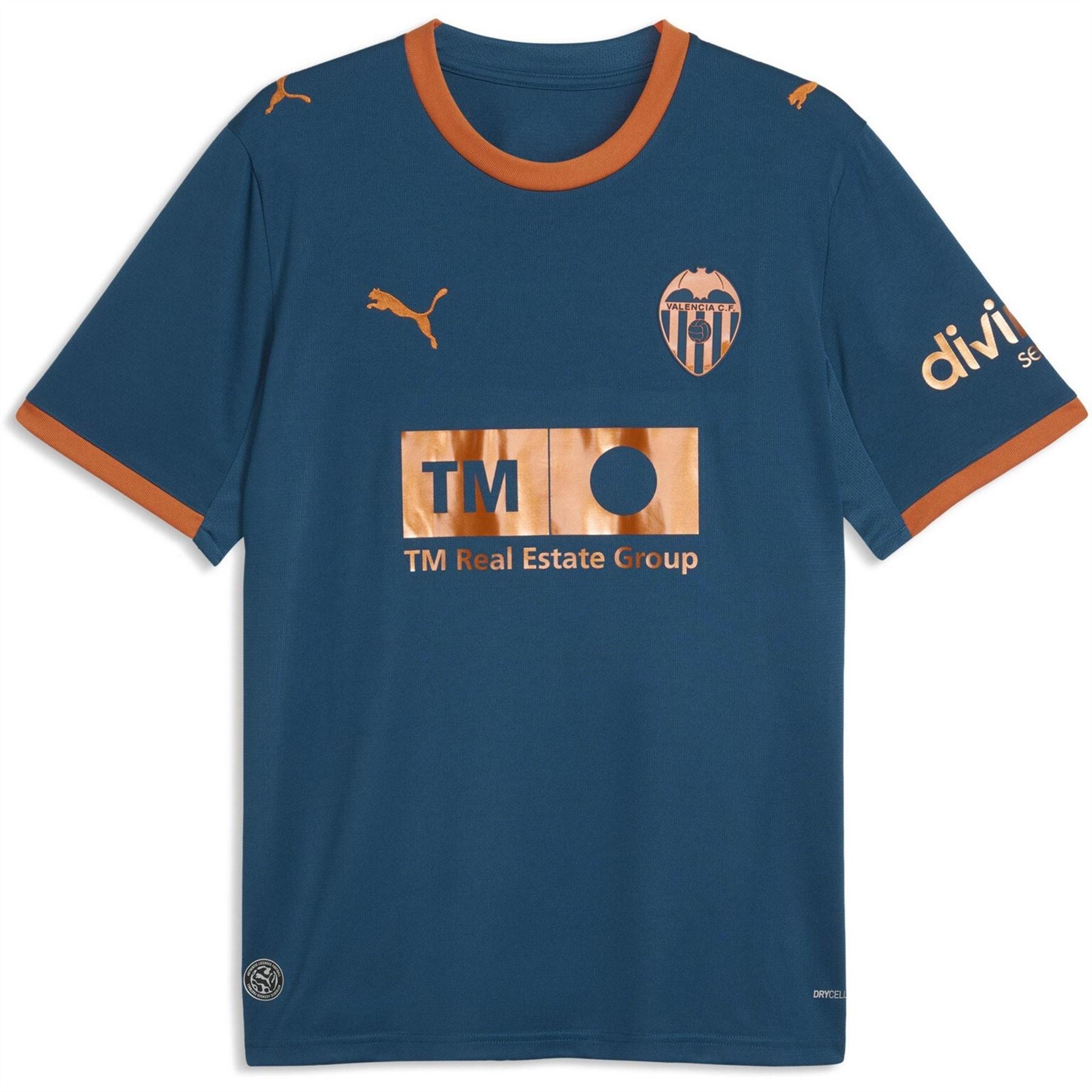 Puma Valencia Away 2024 25 Short Sleeve Crew Neck Football Shirt