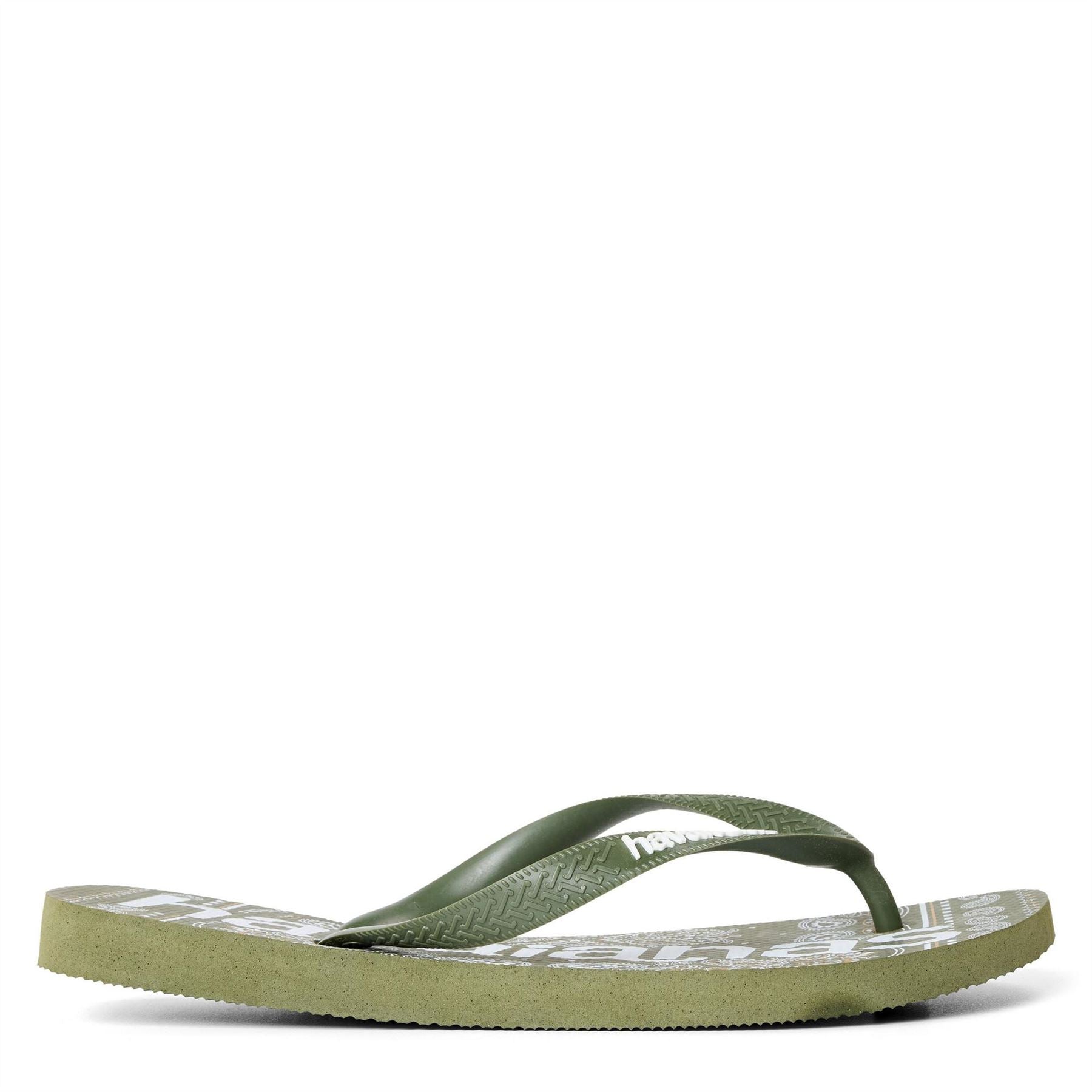 Havaianas Womens Hav. Top Logomania Fashion Green 41 Flip Flops