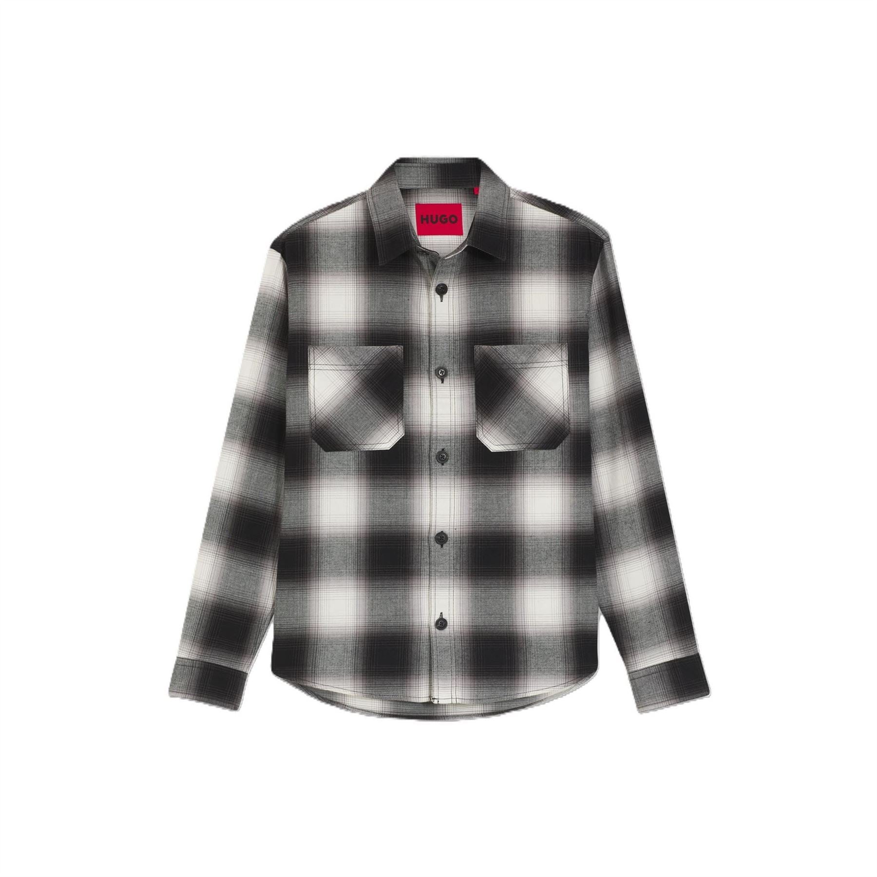 Hugo Erato Collared Neck Long Sleeve Shirt