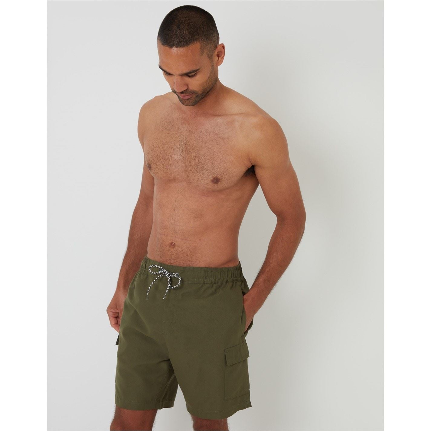 Threadbare Saxn Relaxed Fit Swim Shorts
