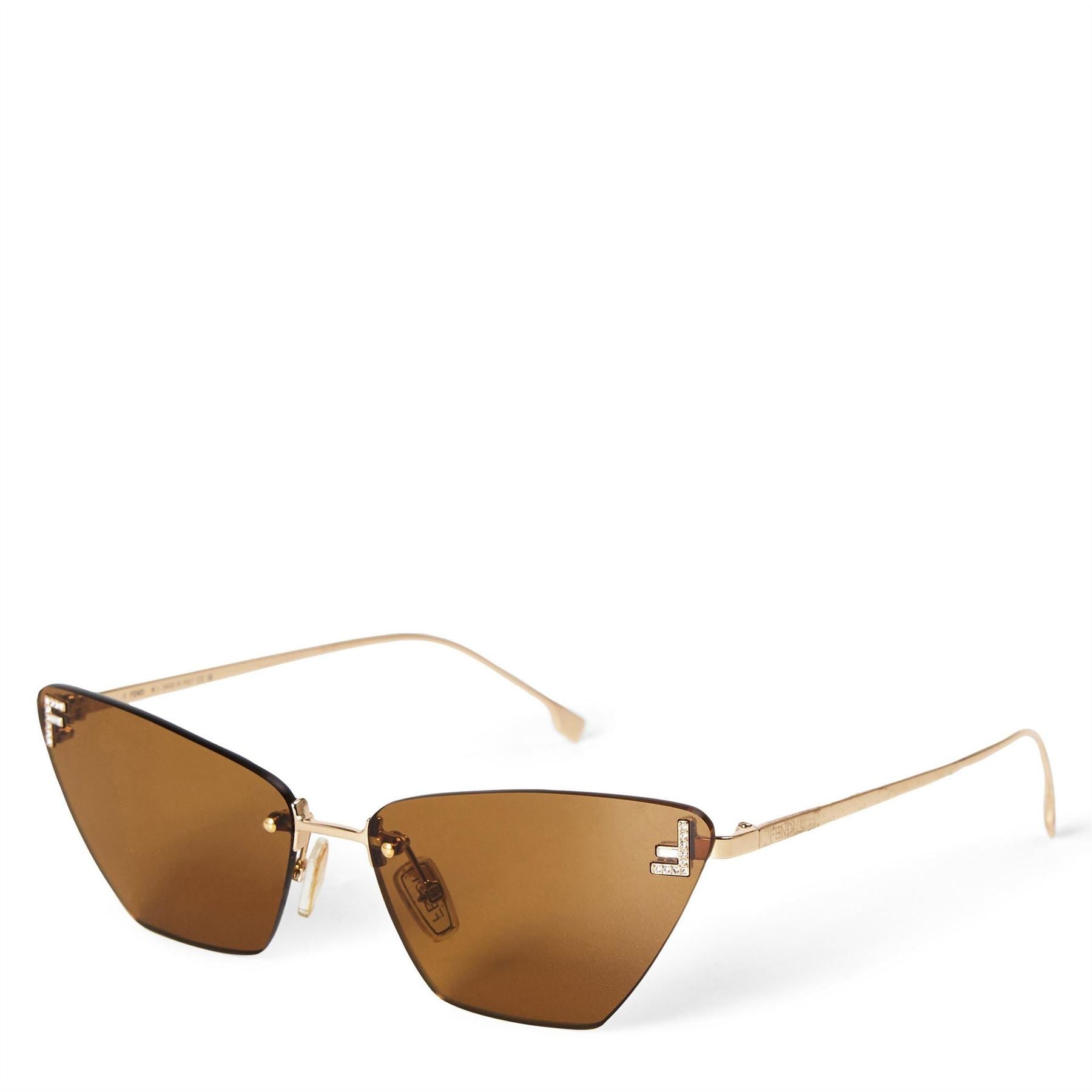 Fendi F Rimless Metal sg