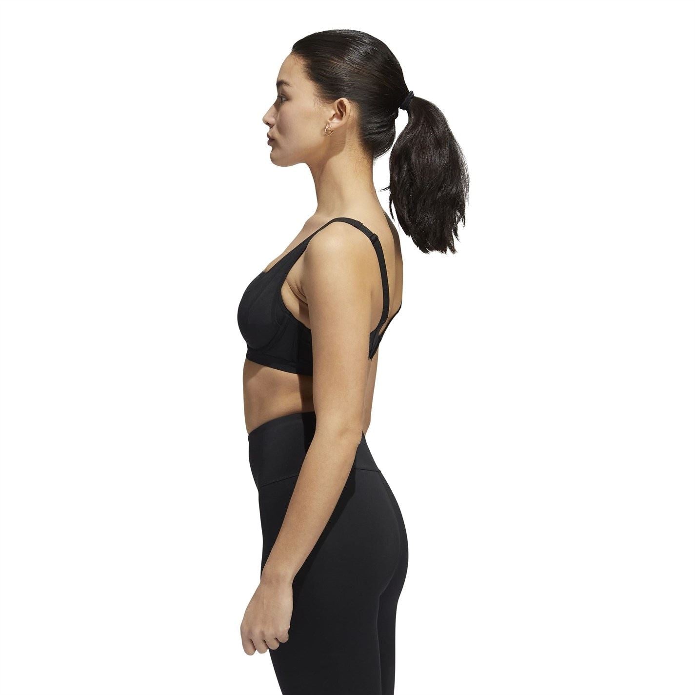 adidas Womens High Impact Luxe Sports Bra