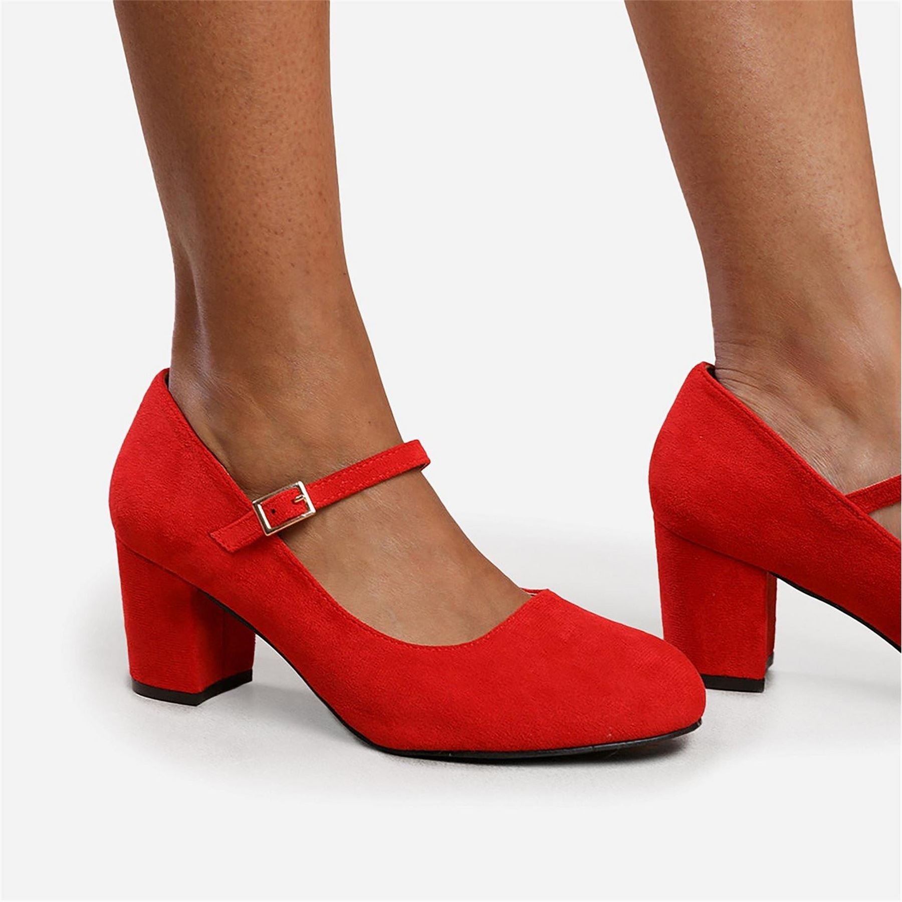Wheres That From Block Heel Mary Jane Pumps Ladies