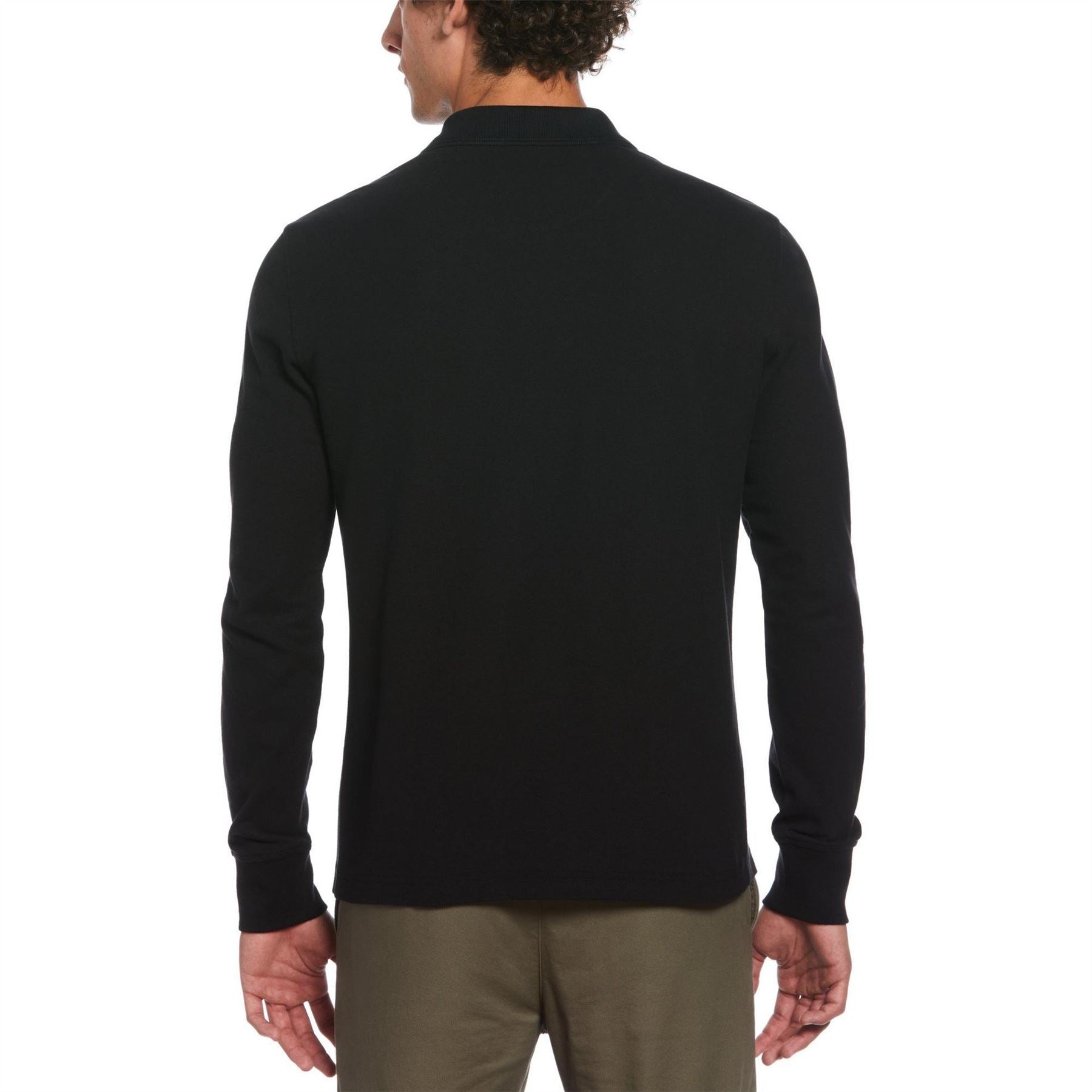 Original Penguin Long Sleeve Regular Fit Polo Shirt