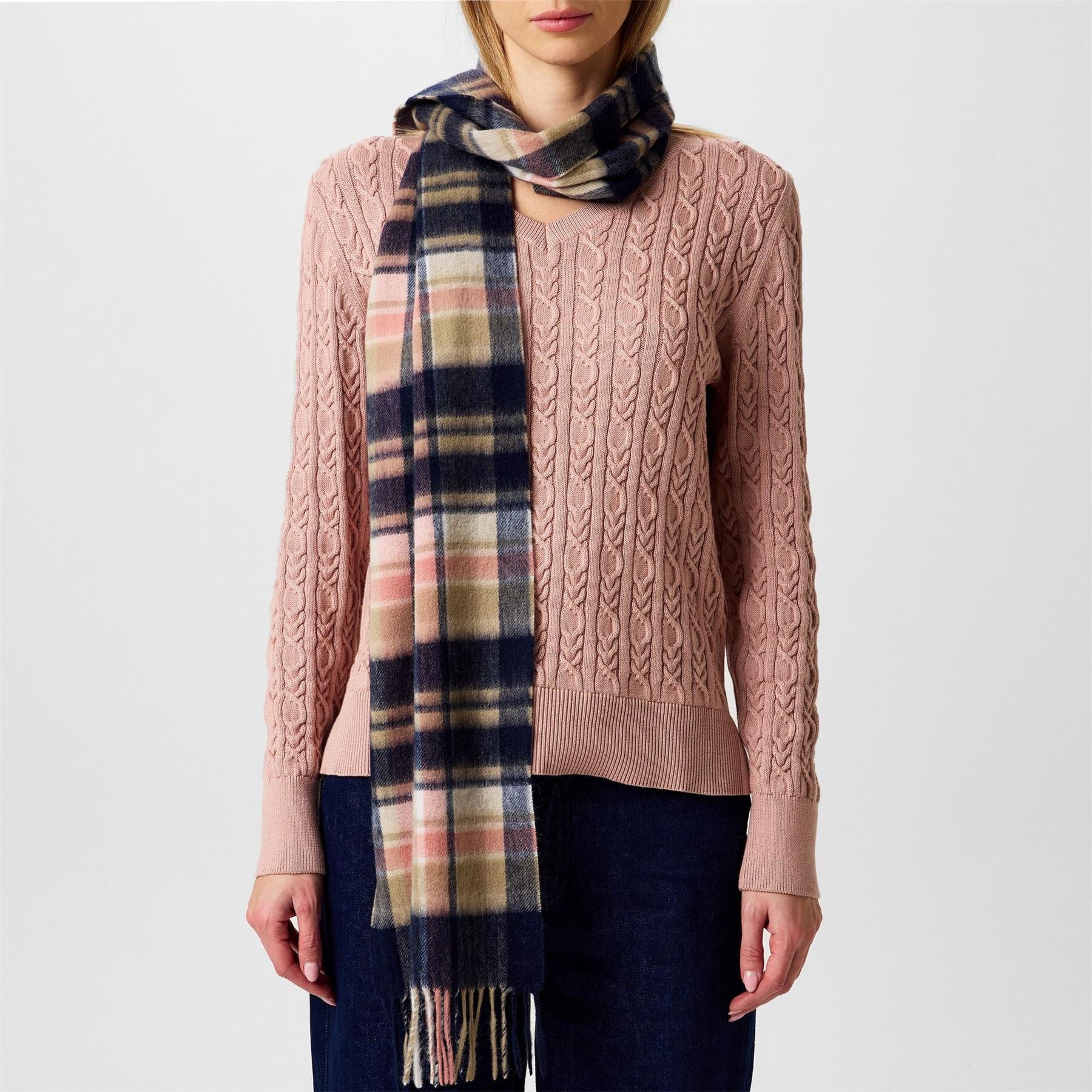 Barbour Plaid Scarf