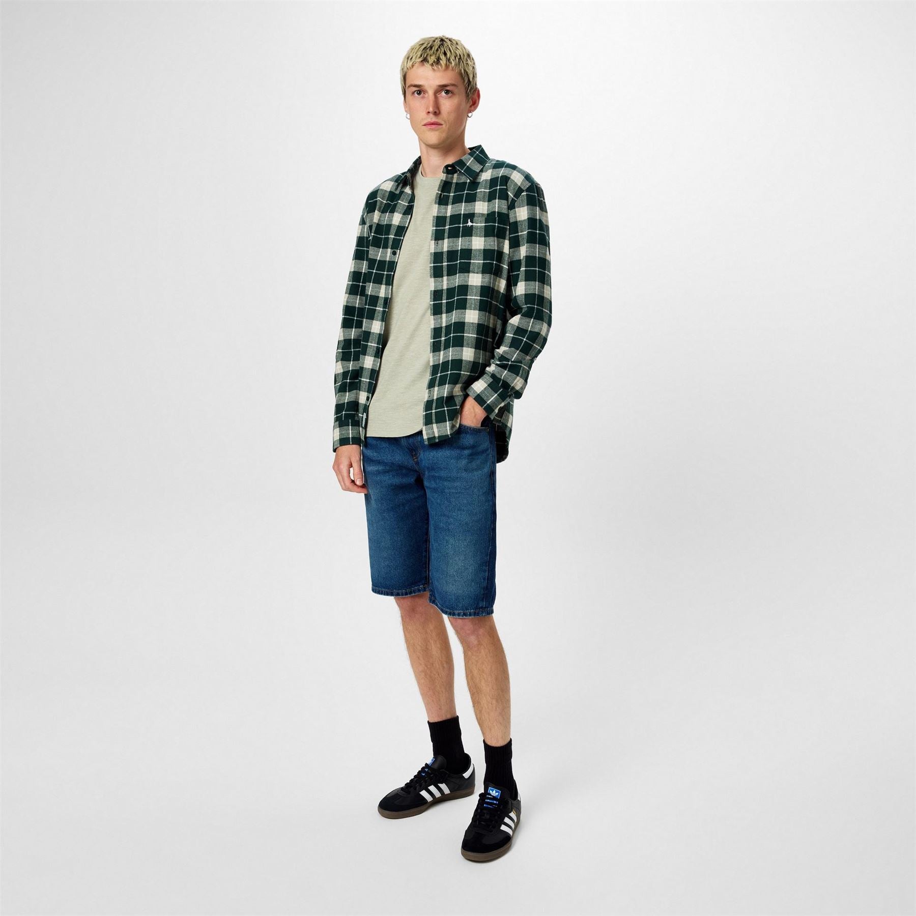 Jack Wills Jw Check Long Sleeve Patterned Shirt