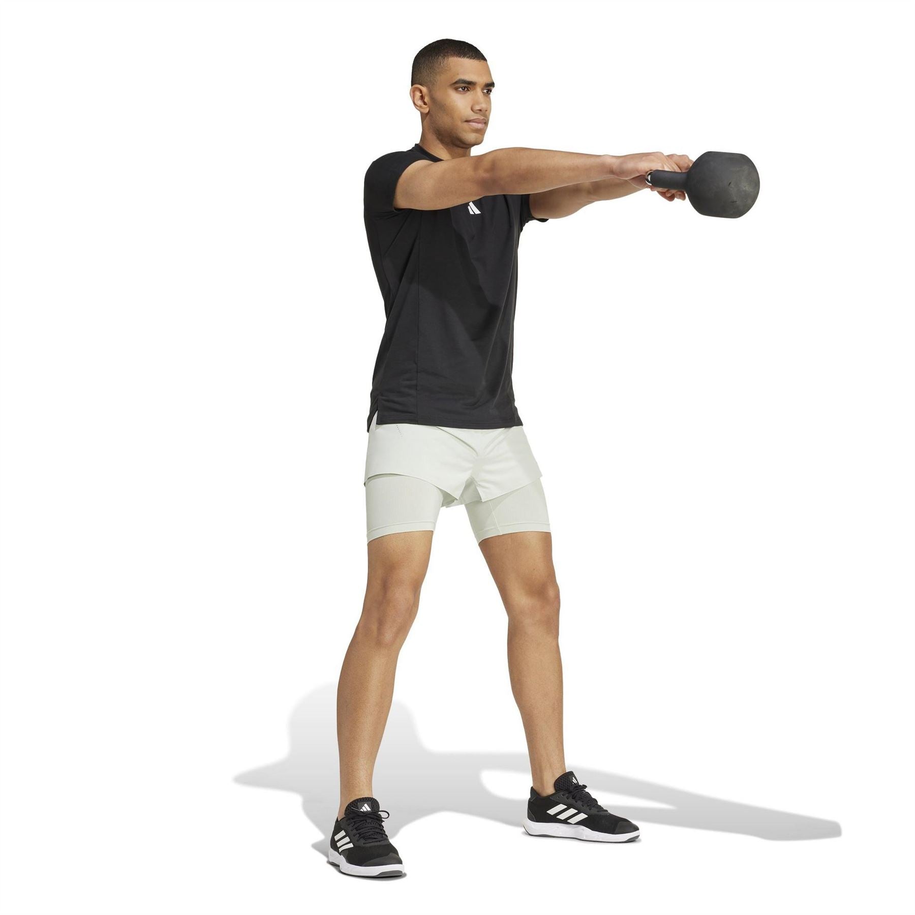 adidas Performance 2 In 1 Gym Shorts