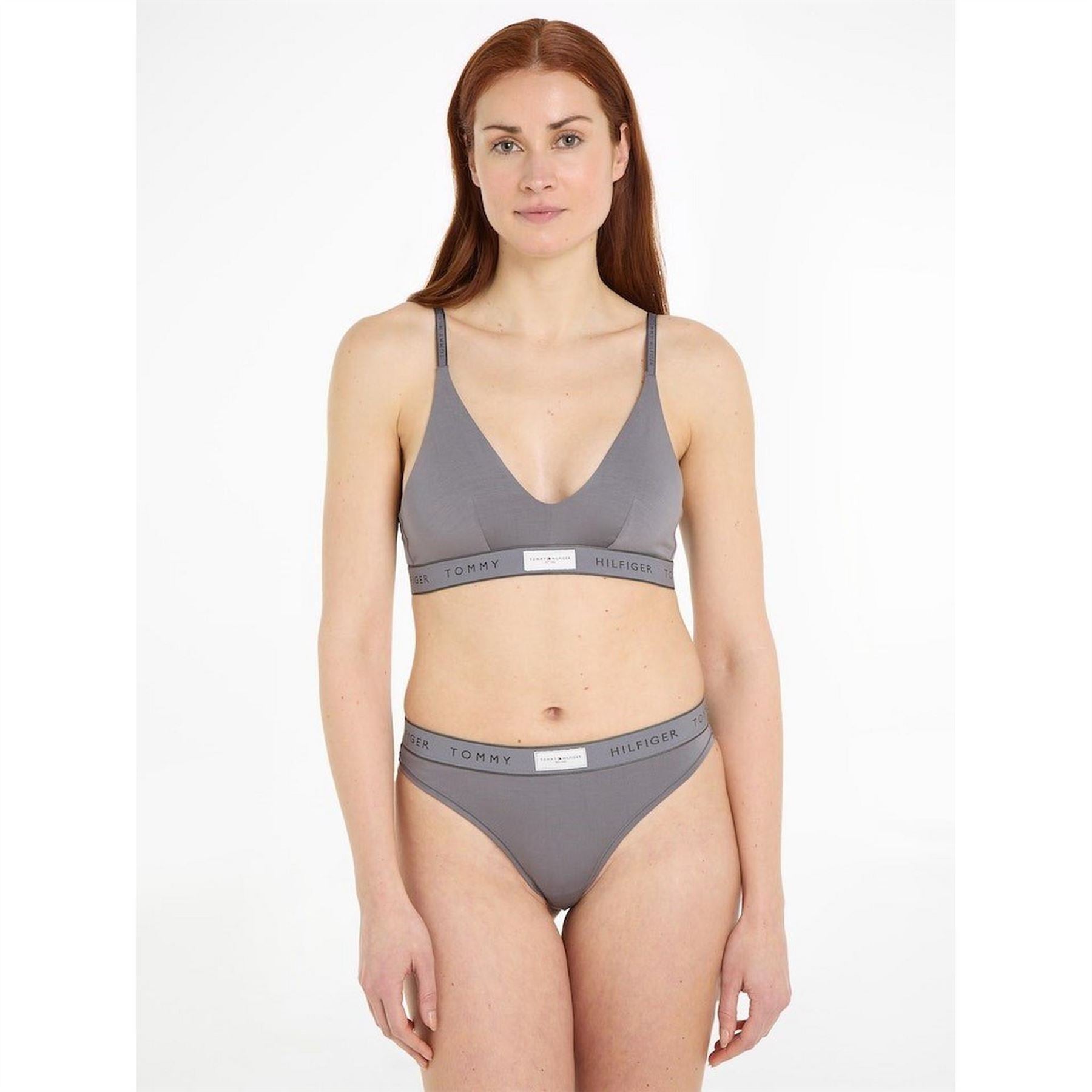 Tommy Hilfiger Unlined Triangle Bralette
