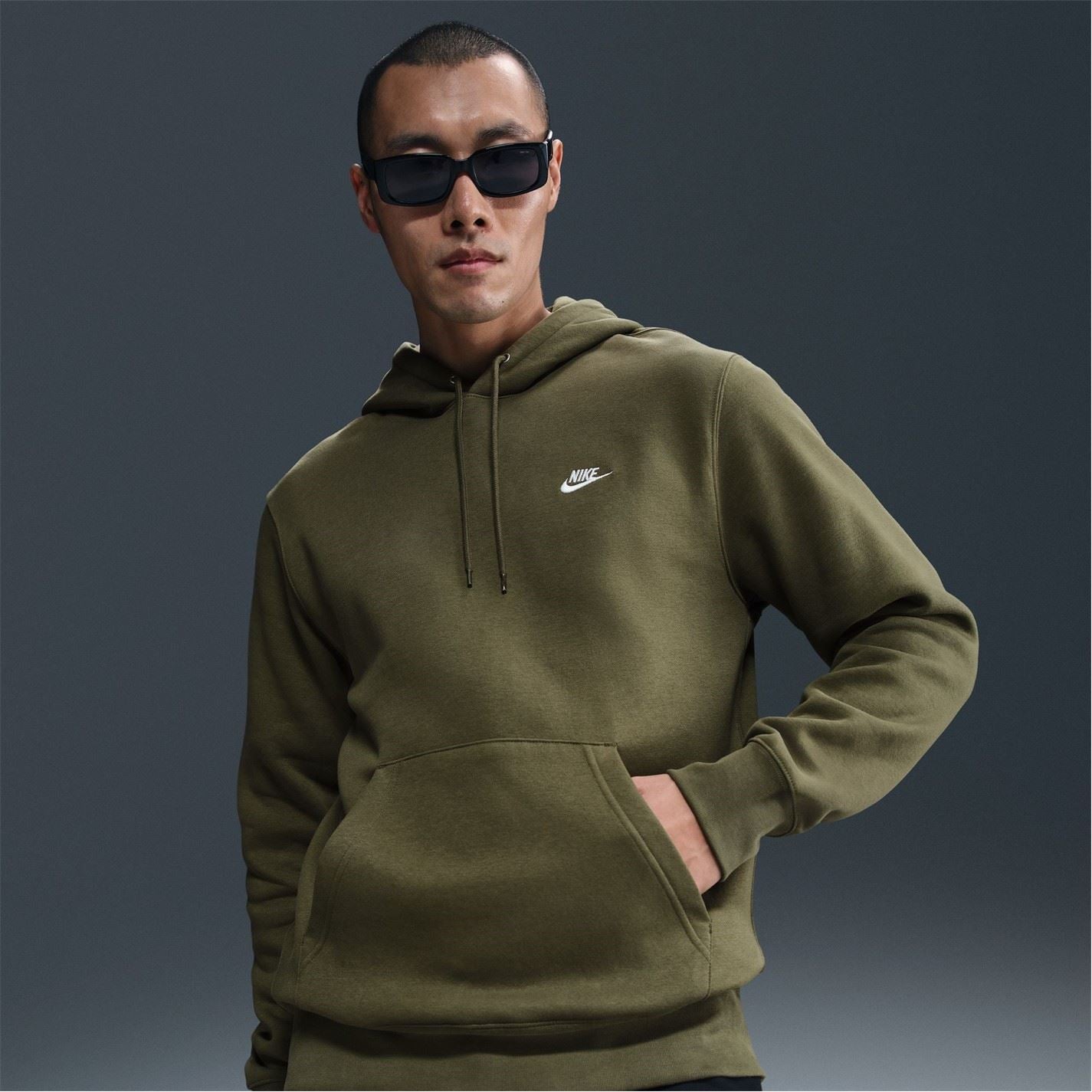 Nike Mens Sportswear Club Fleece Pullover Hoodie