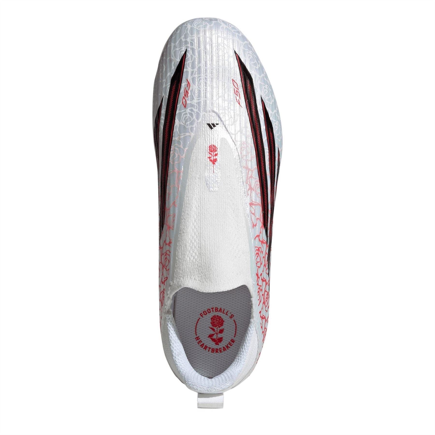 adidas F50 Academy Laceless Juniors Firm Ground Football Boots