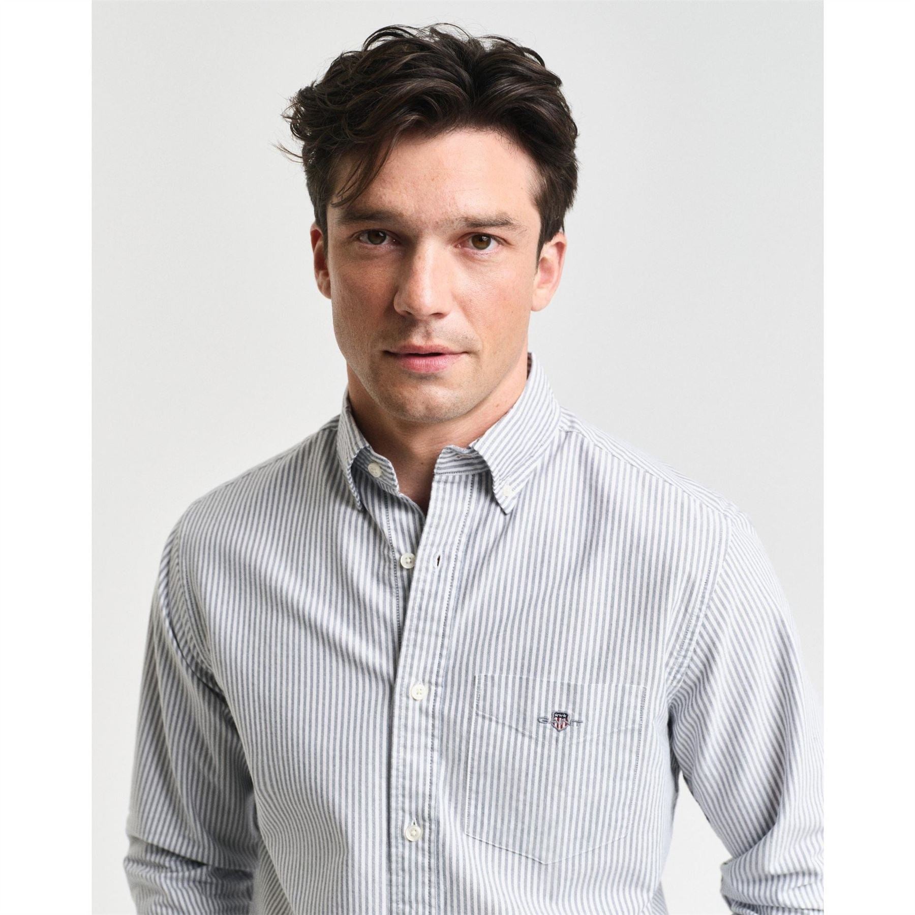 Gant Fit Banker Stripe Classic Oxford Shirt