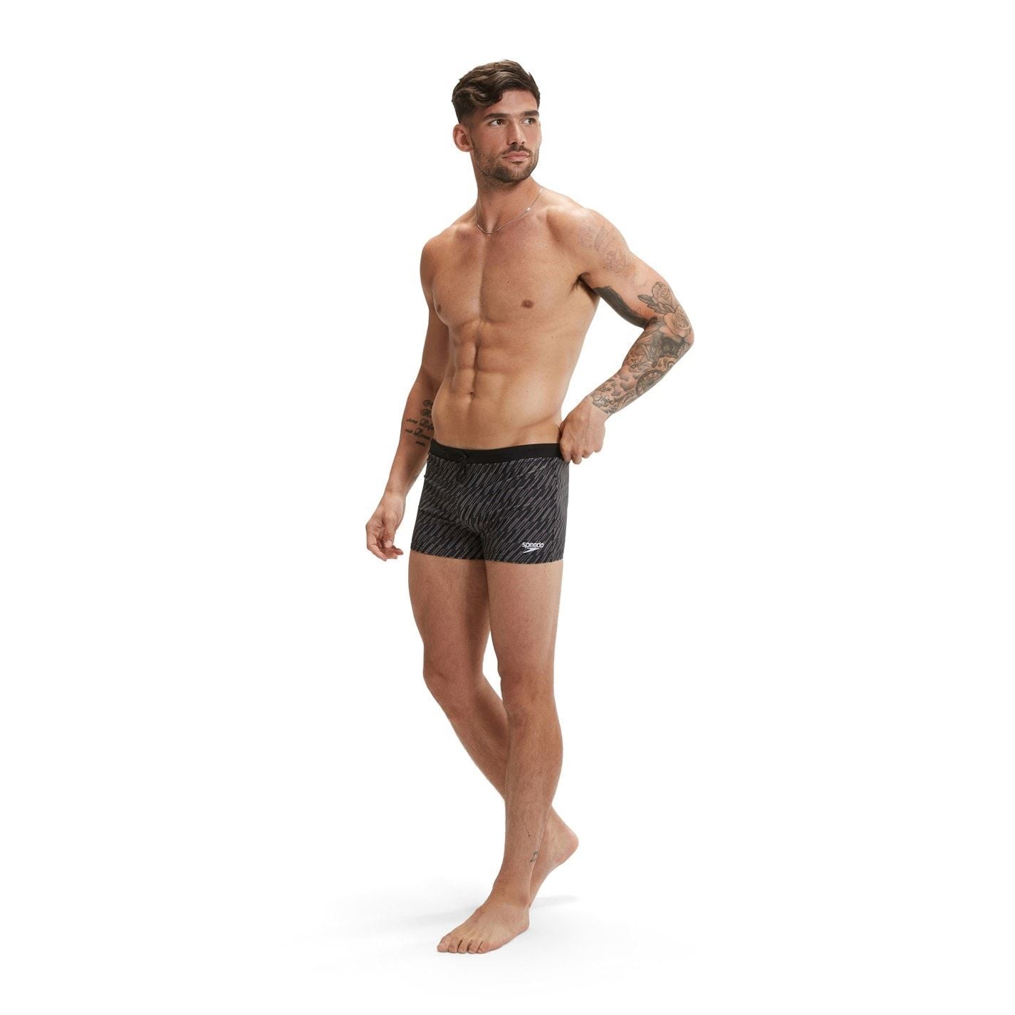 Speedo Valmia Geometric Swim Trunk