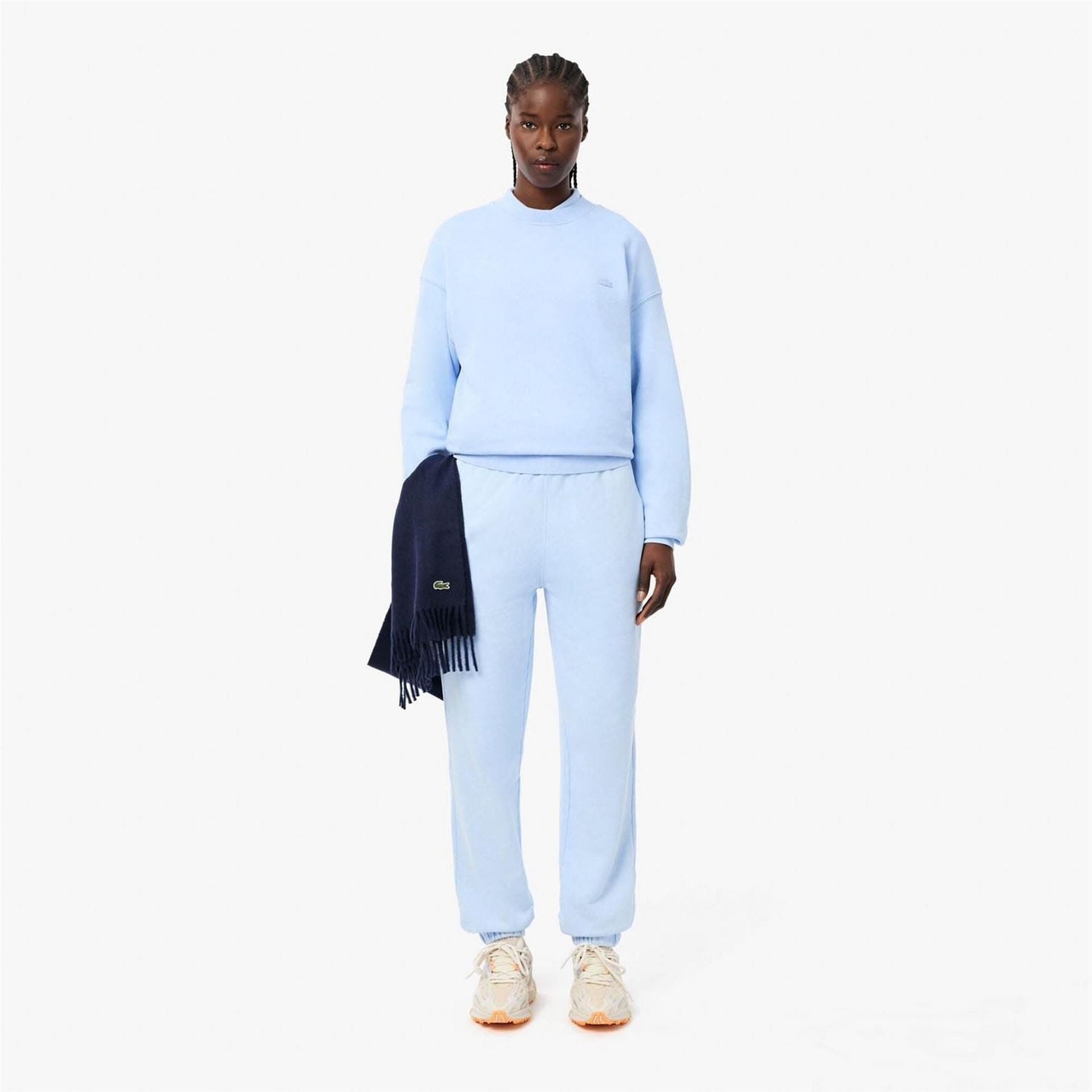 Lacoste Fit Washed Effect Fleece Sweatshirt