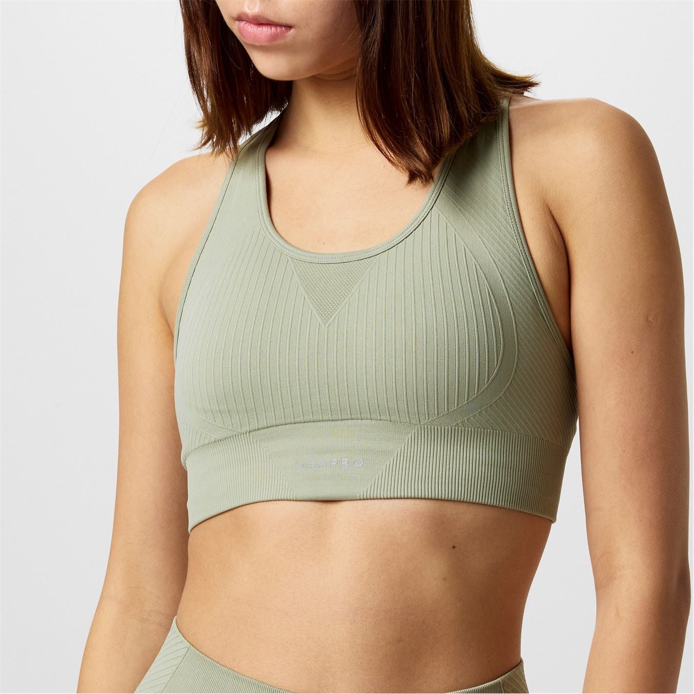 USA Pro Core Seamless Crop Sports Bra