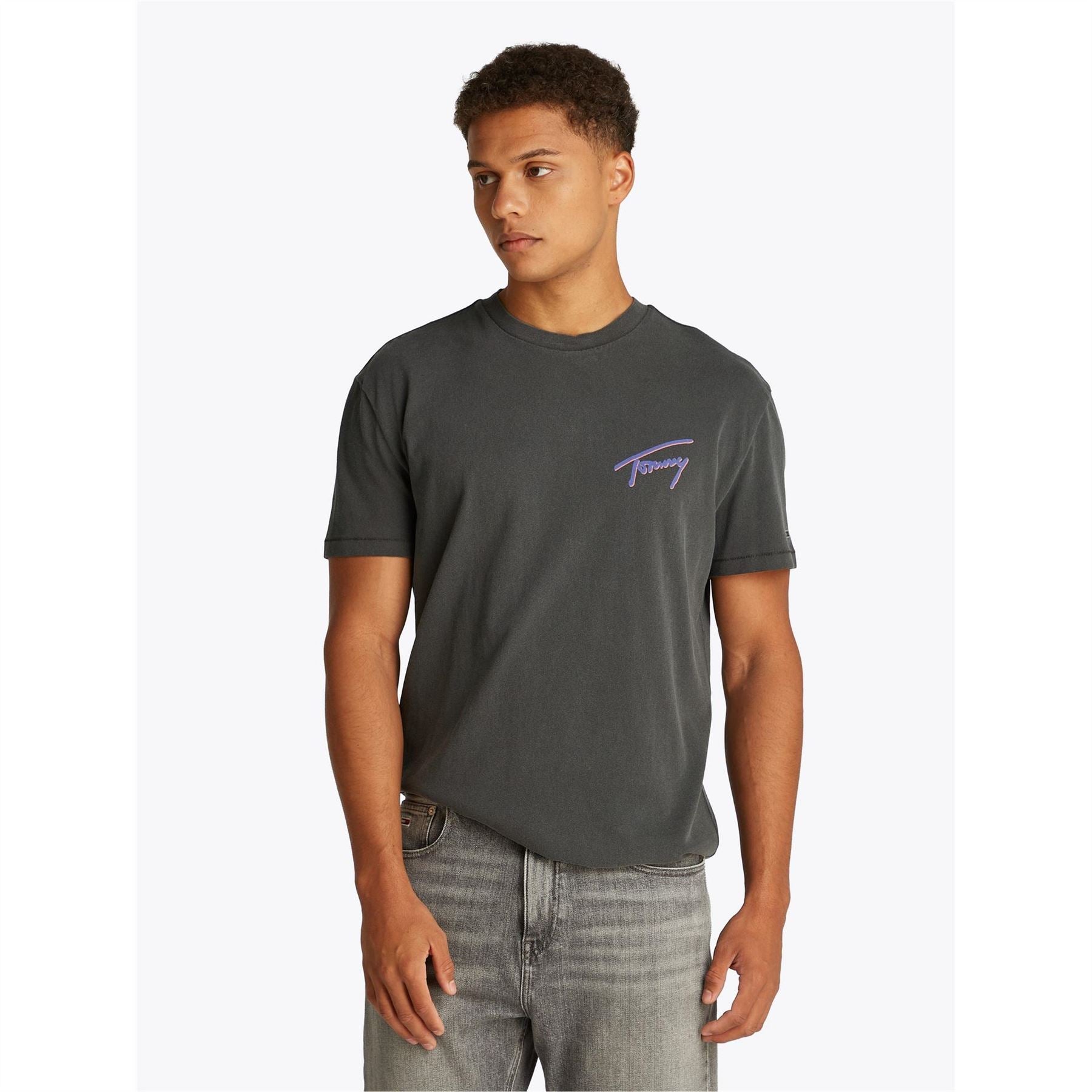 Tommy Jeans Timmy Regular Fit Lettering Graphic T-Shirt