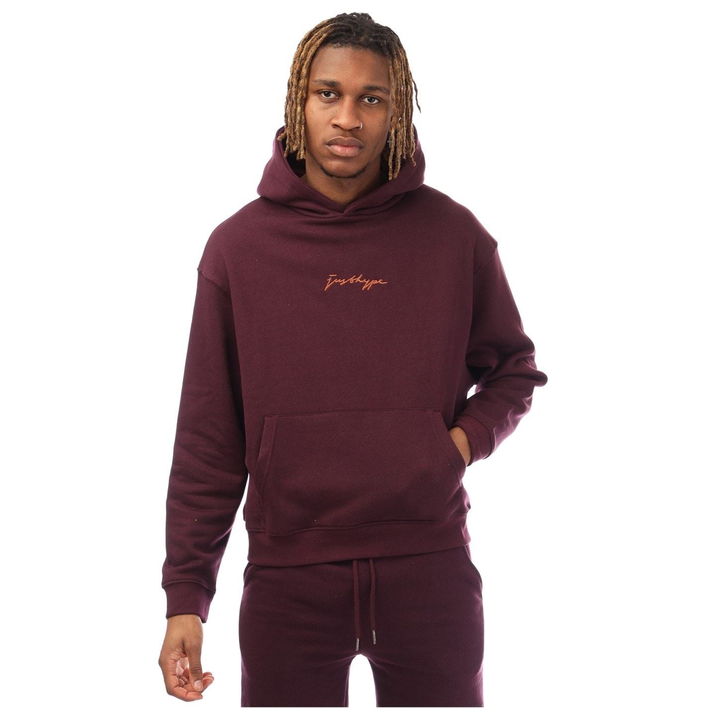 Hype Hooded Lettering Regular Fit Sweatshirt