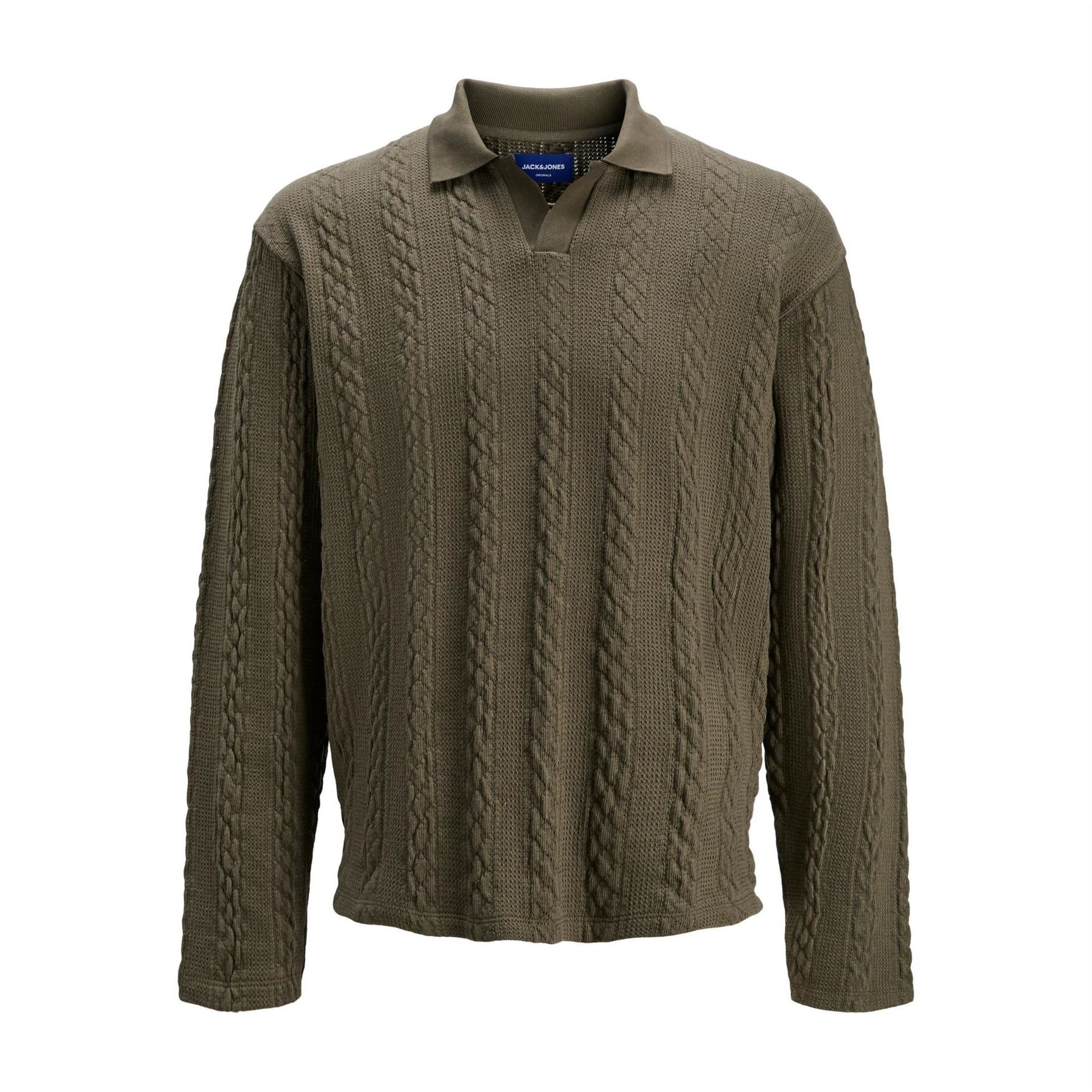 Jack and Jones Cable Long Sleeve Regular Fit Sweater