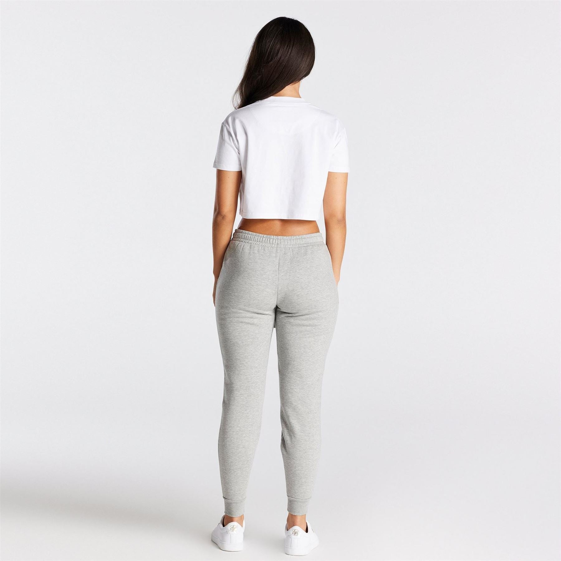 SikSilk Core Cropped Crew Neck T-Shirt