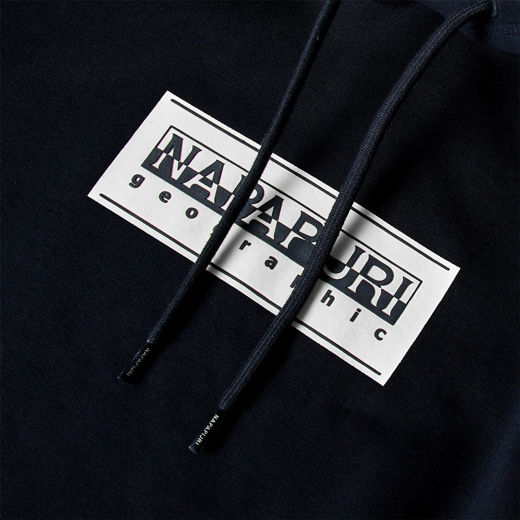 Napapijri Box Logo Hooded Regular Fit Sweatshirt