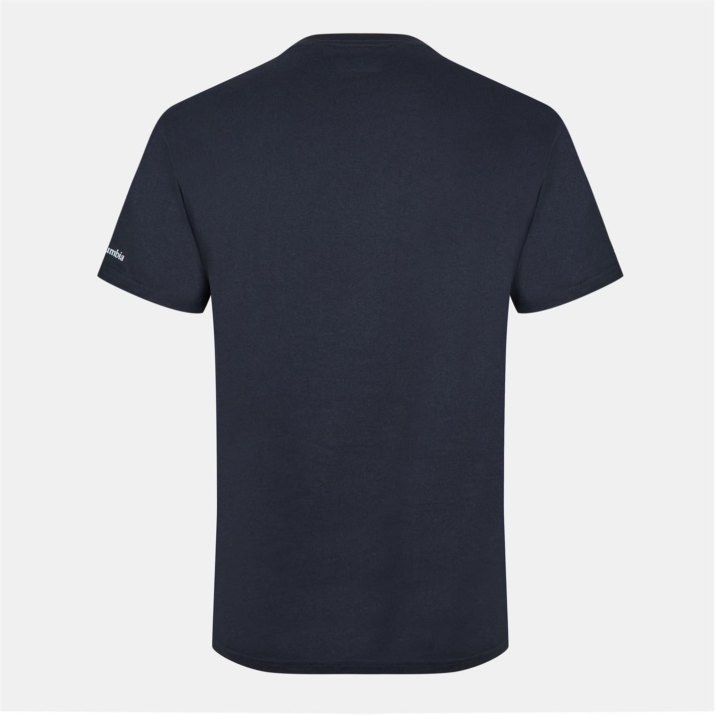 Columbia Geographic Print Crew Neck Regular Fit T-Shirt