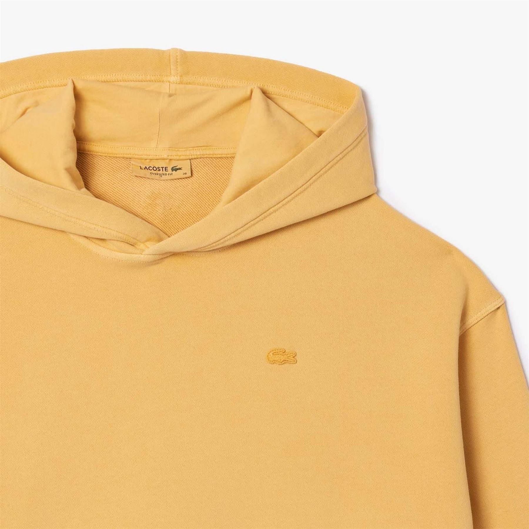 Lacoste Natural Dye Hooded Sweatshirt