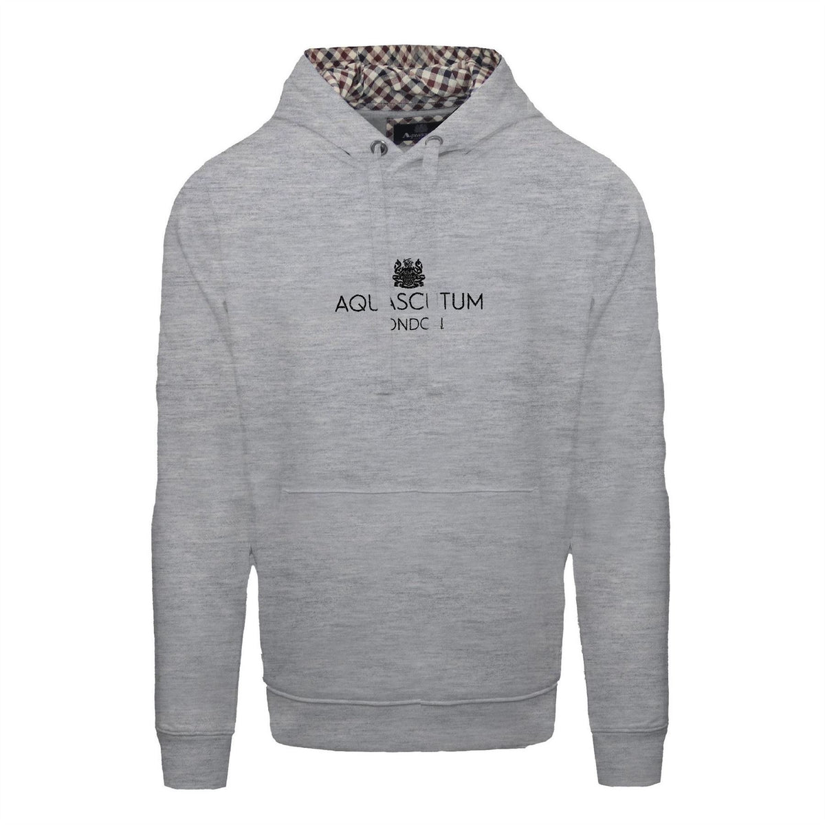 Aquascutum Hooded Neck Lacoste Lettering Sweatshirt