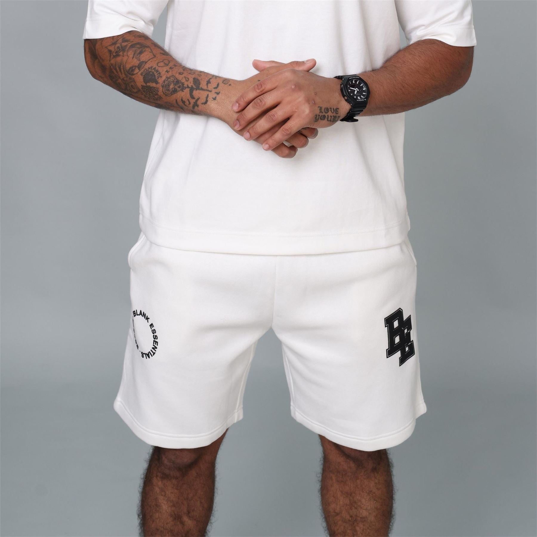 Blank Essentials Football Fleece Jogger Shorts