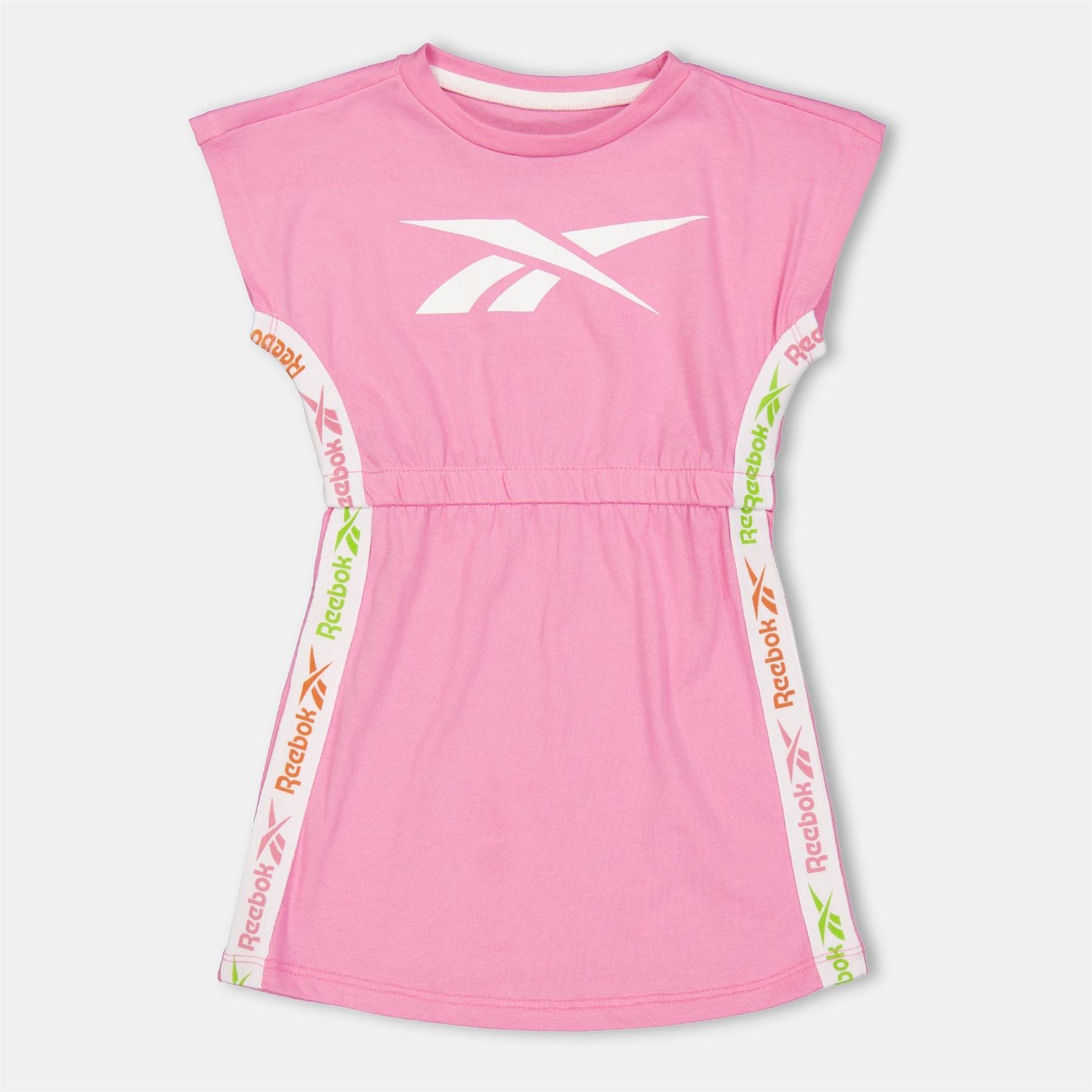 Reebok Dolman Crew Neck Mini T-Shirt Dress