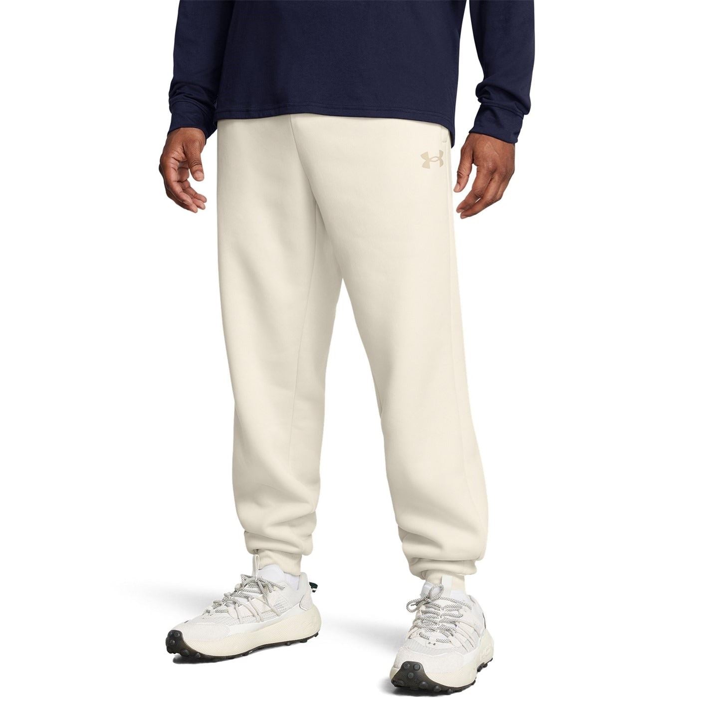 Under Armour Solid Patterned Fleece Pro Joggers