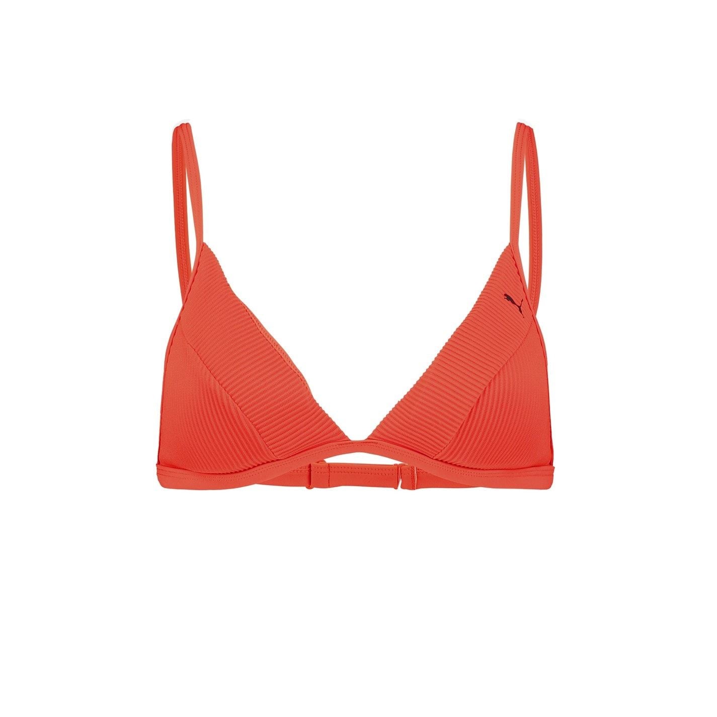 Puma Swim Ribbed Triangle Bikini Top