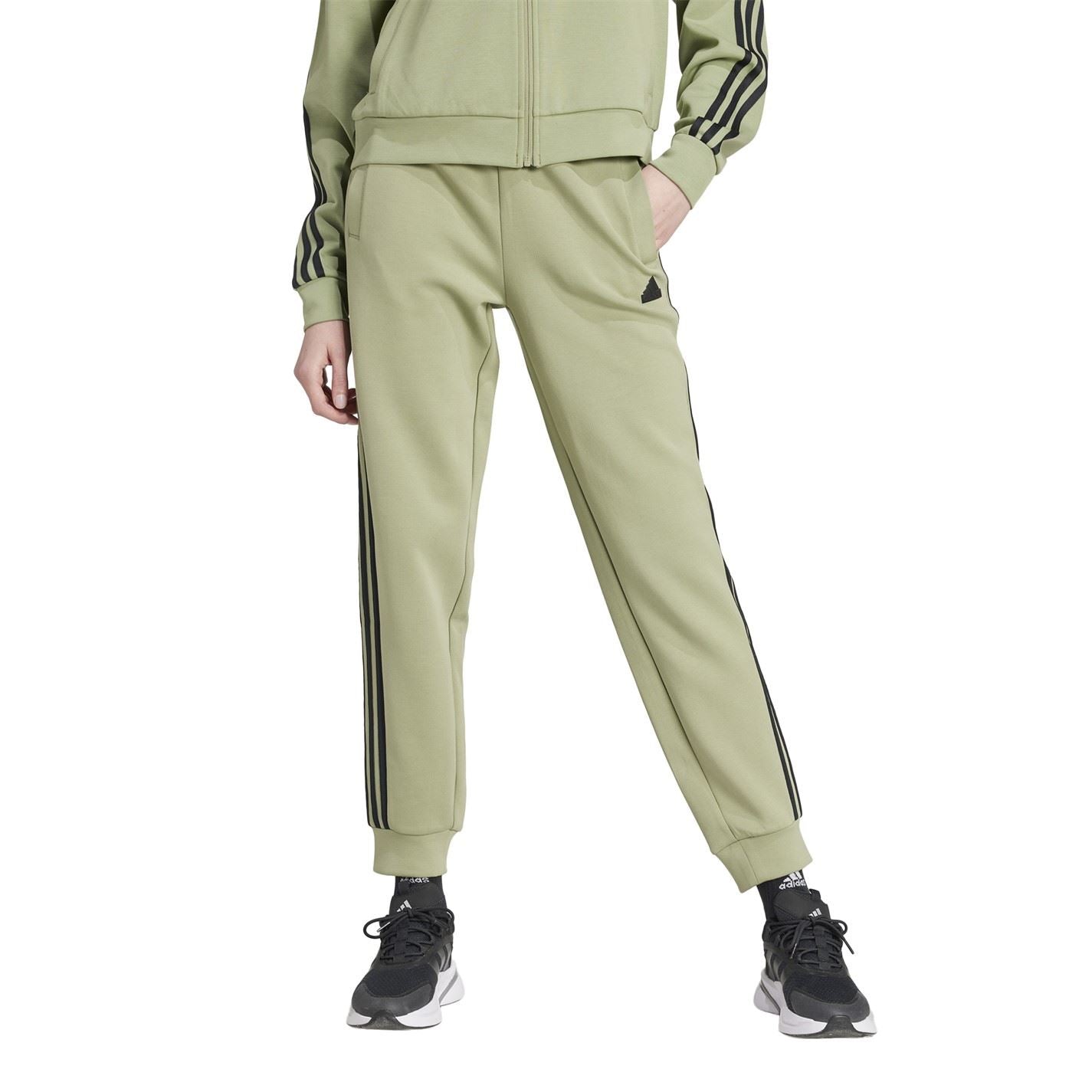 adidas Womens Future Icons 3 Stripes Regular Joggers