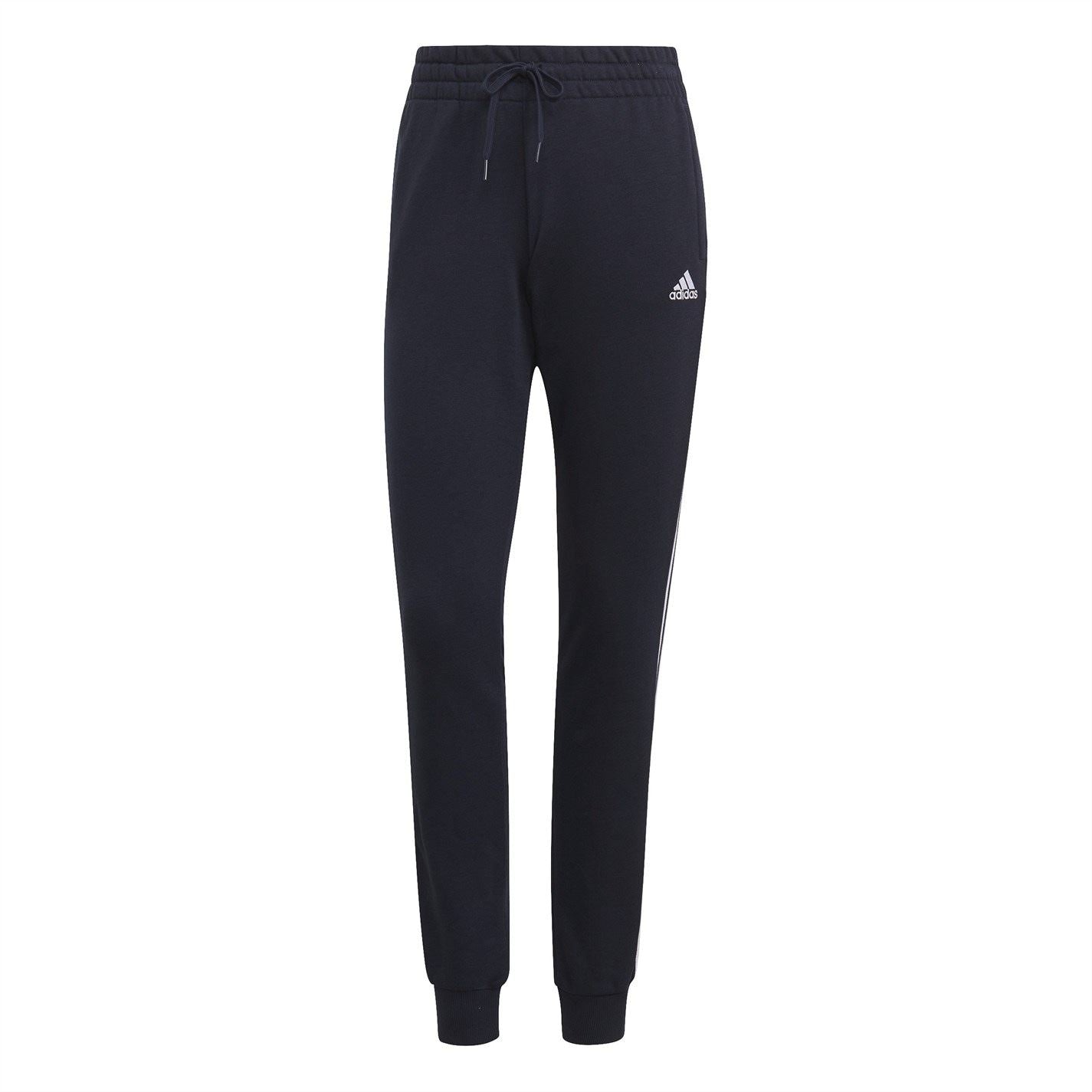 adidas Womens Essentials 3 Stripes Pants Slim