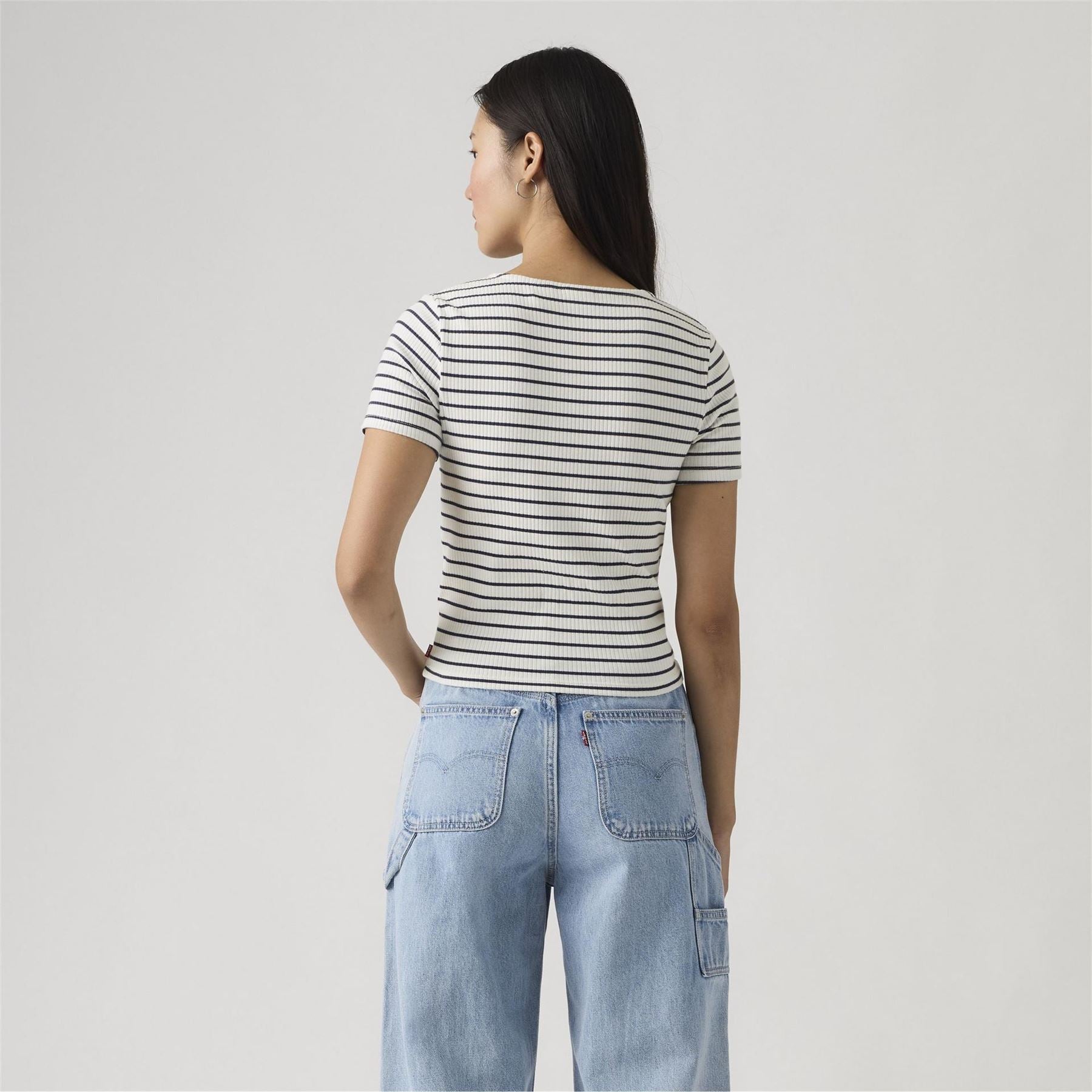 Levis Sleeve Striped T-Shirt