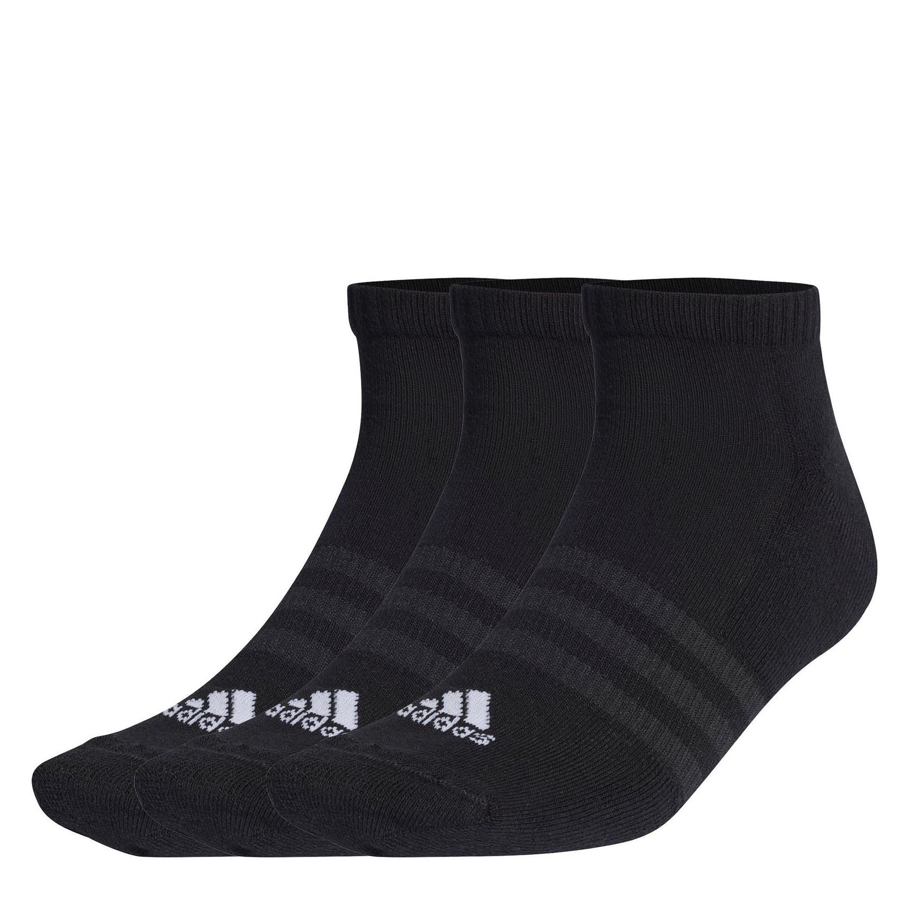 adidas Cushioned Sportswear Low Cut Socks 3 Pack Adults