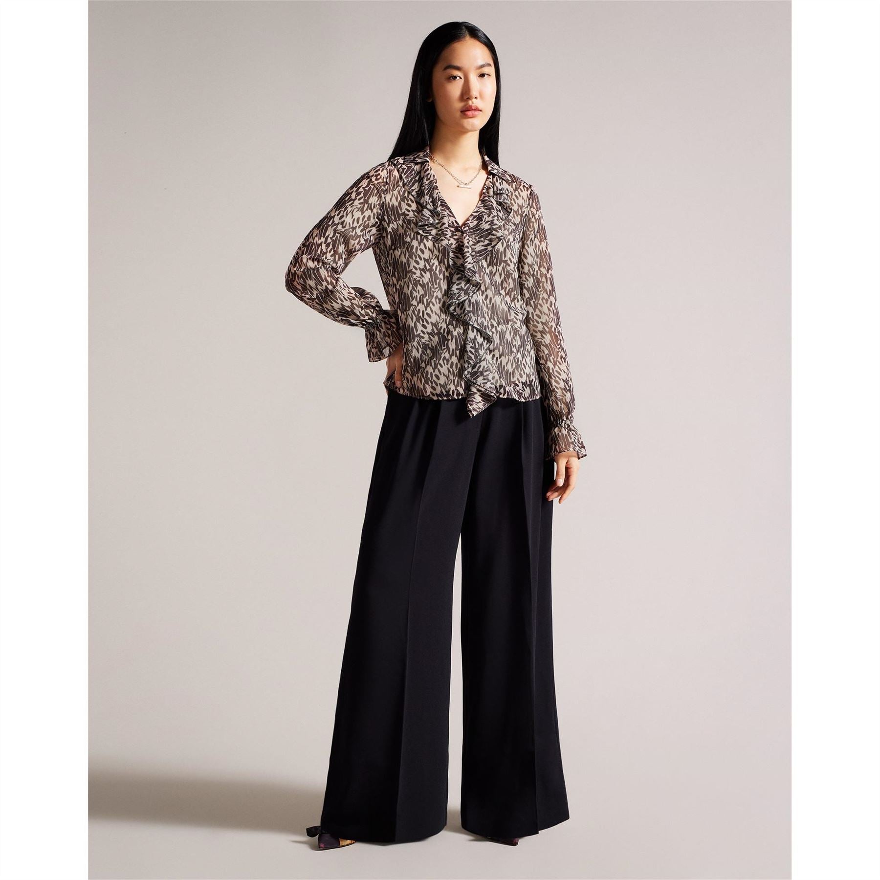 Ted Baker Bertei Long Sleeve Blouse