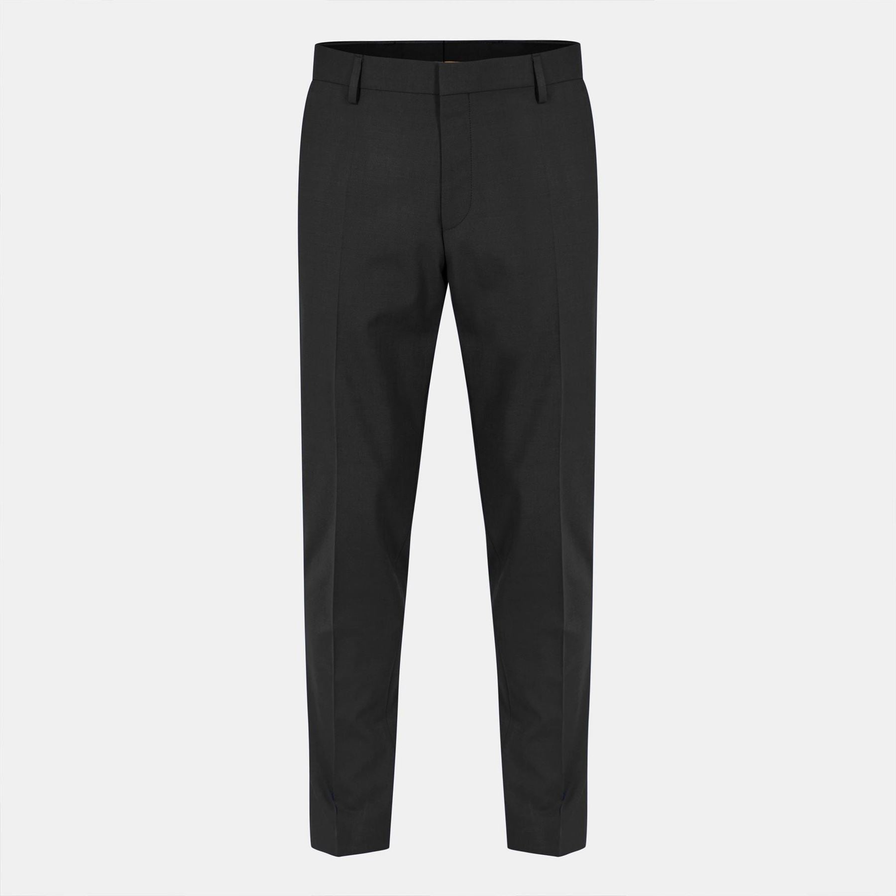 Boss Genius Solid Patterned Straight Chinos