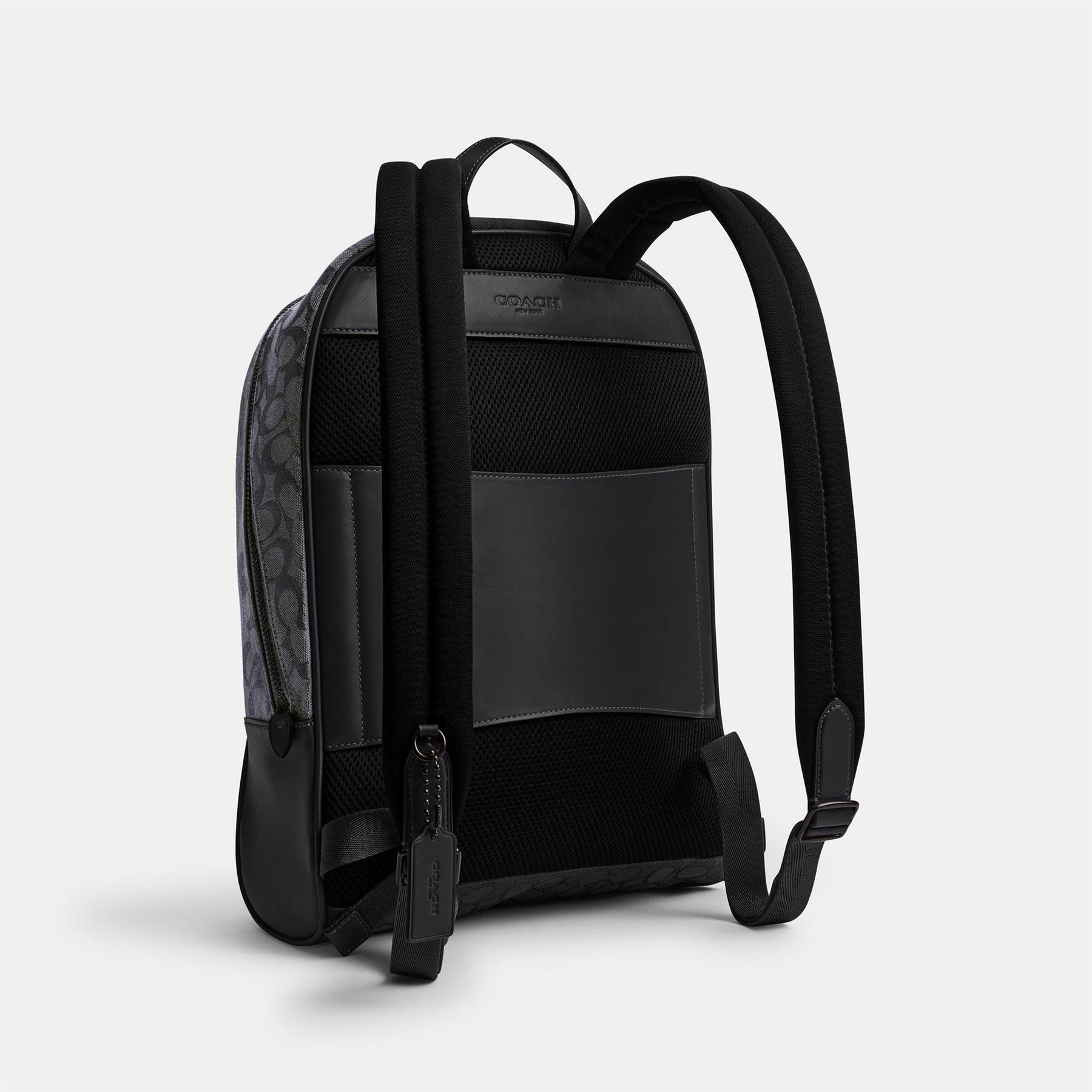 Coach Signature Jacquard Logo Backpack