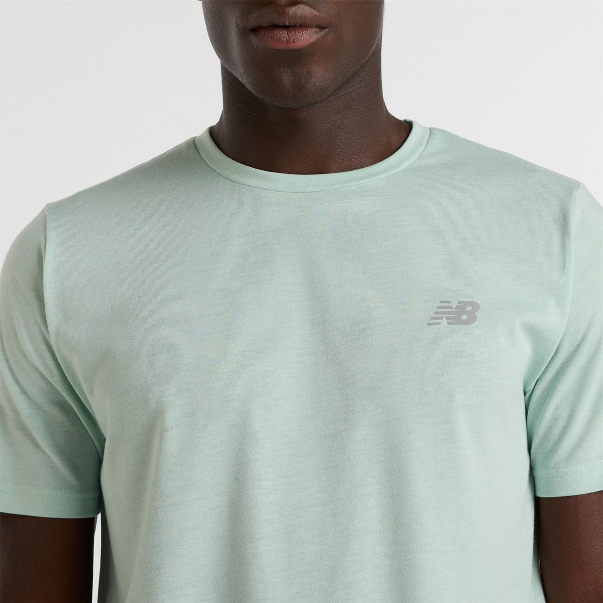 New Balance Sport Essentials Heathertech Short Sleeve T-Shirt