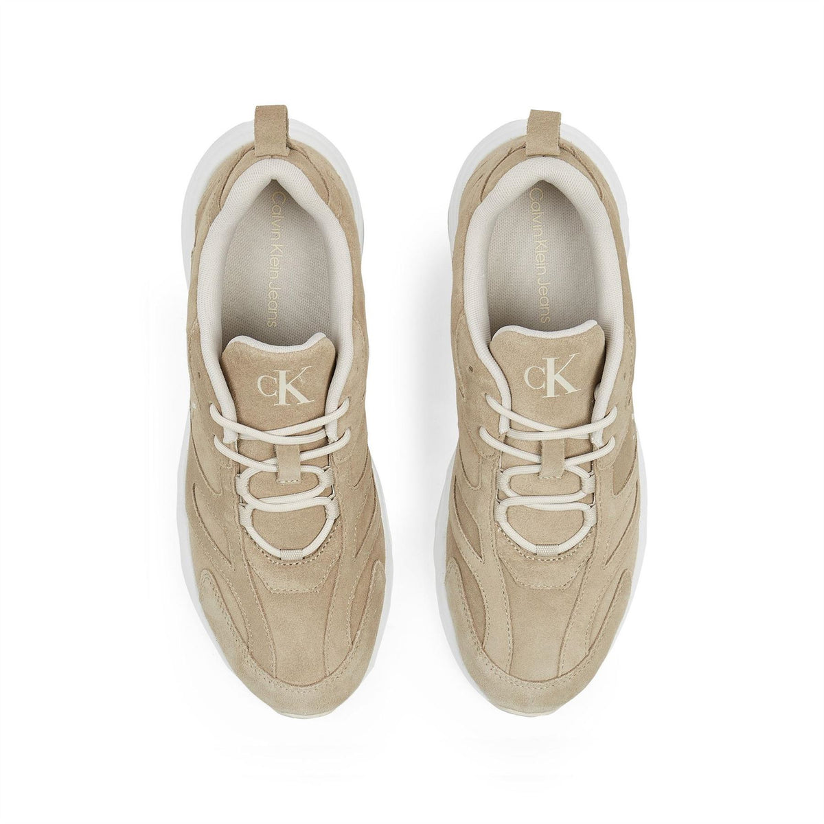 Calvin Klein Jeans Retro Tennis Low Mixed Media Runners