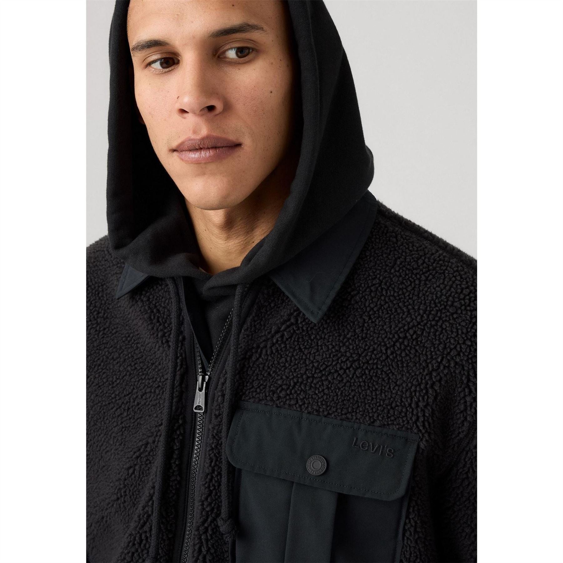 Levis Zipped Sherpa Jacket