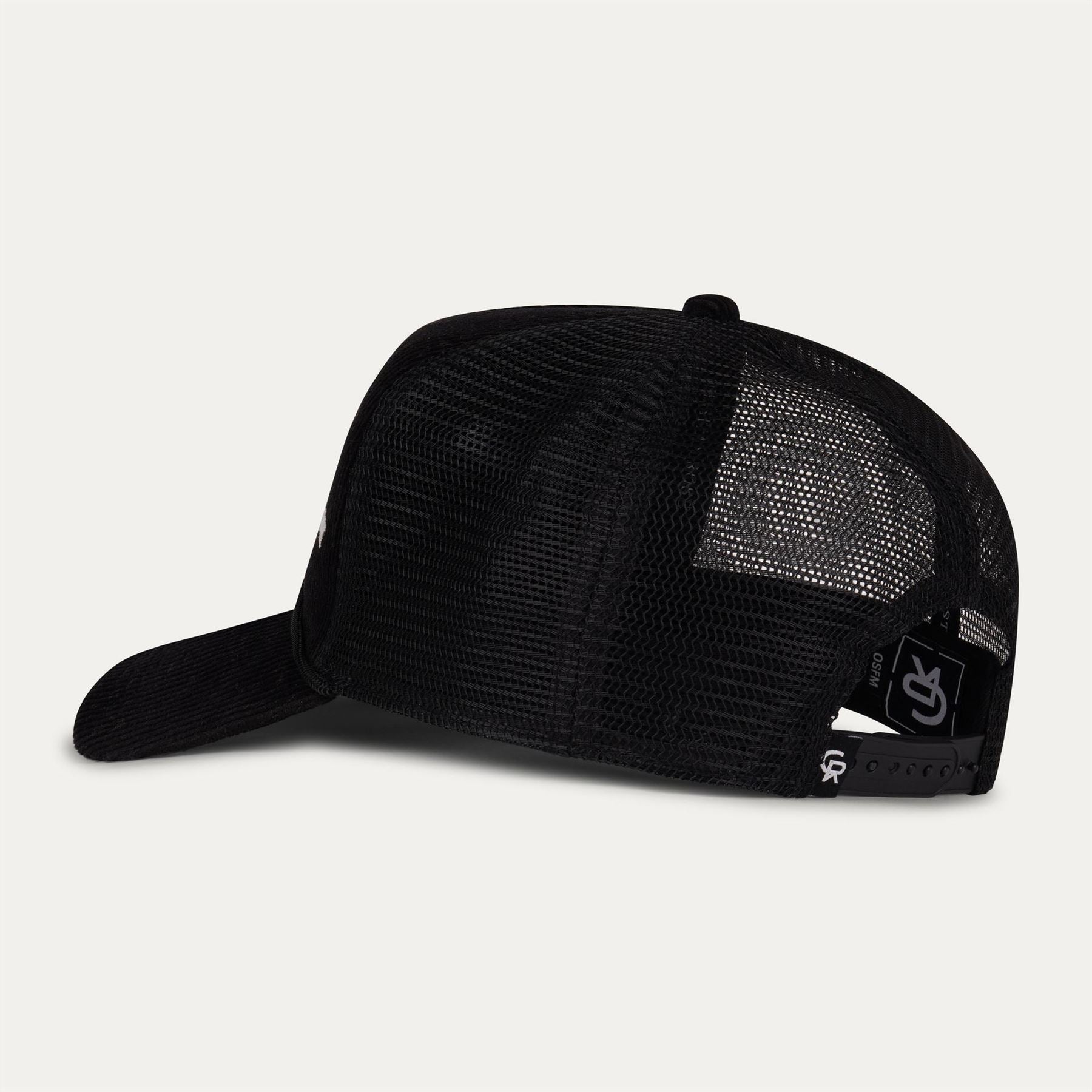 Christian Rose Lettering Adjustable Trucker Cap