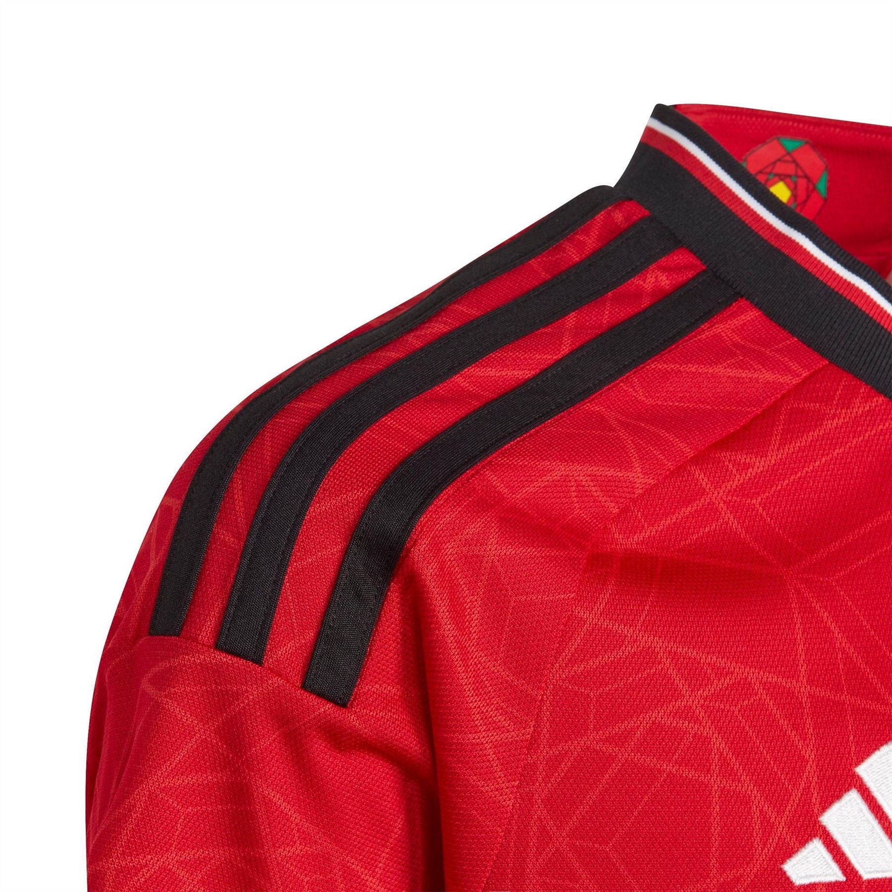 adidas Manchester United Home Shirt 2023 2024 Juniors
