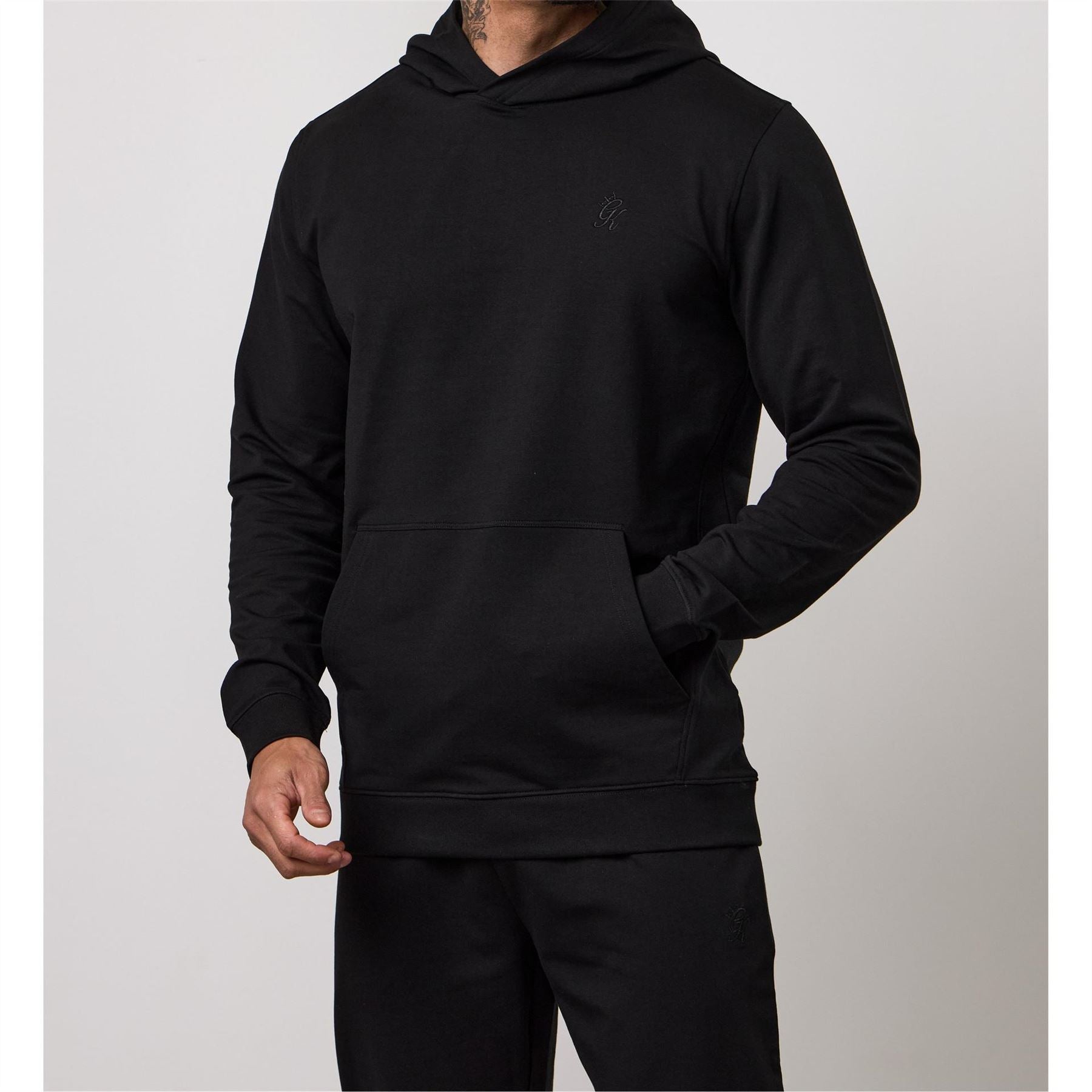 Gym King King Victory Loopback Hood   Black