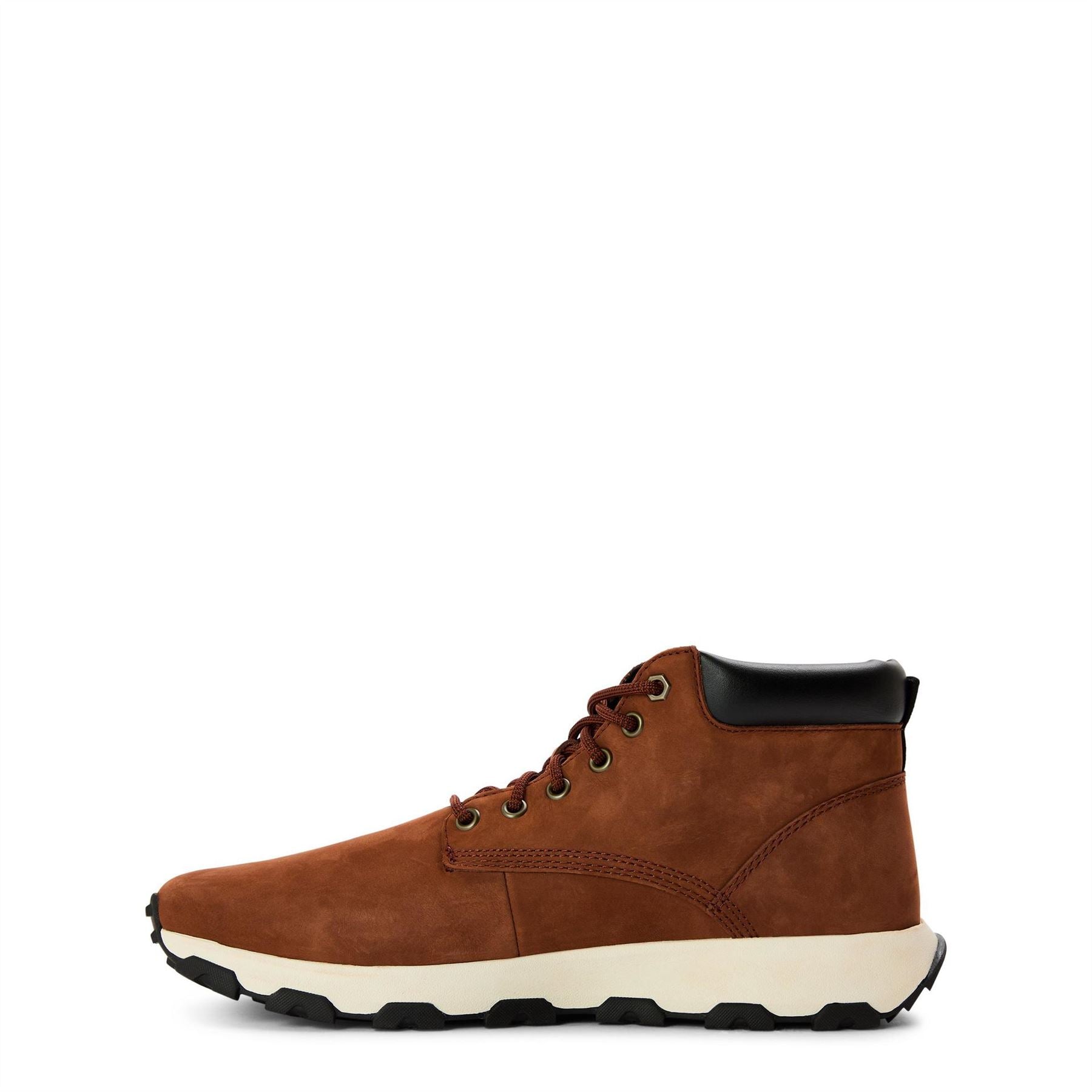 Timberland Solid Patterned Chukka Boots with Lace-Up Closure